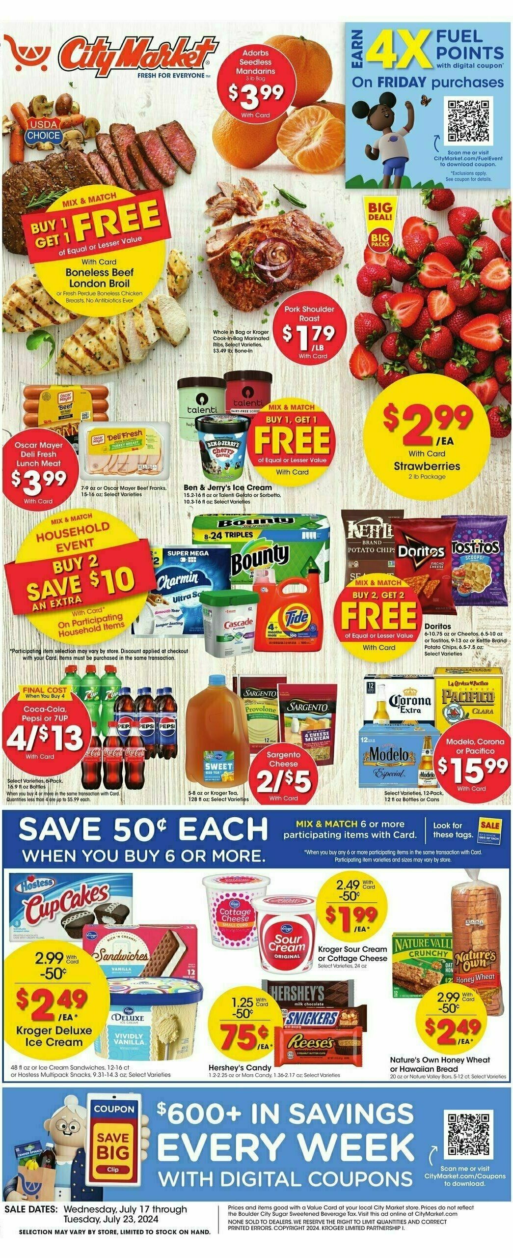 City Market Weekly Ad from July 17