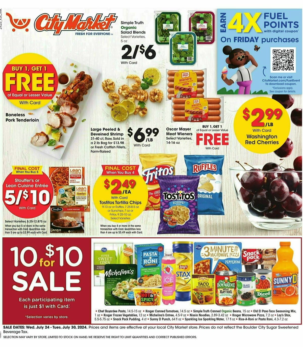 City Market Weekly Ad from July 24