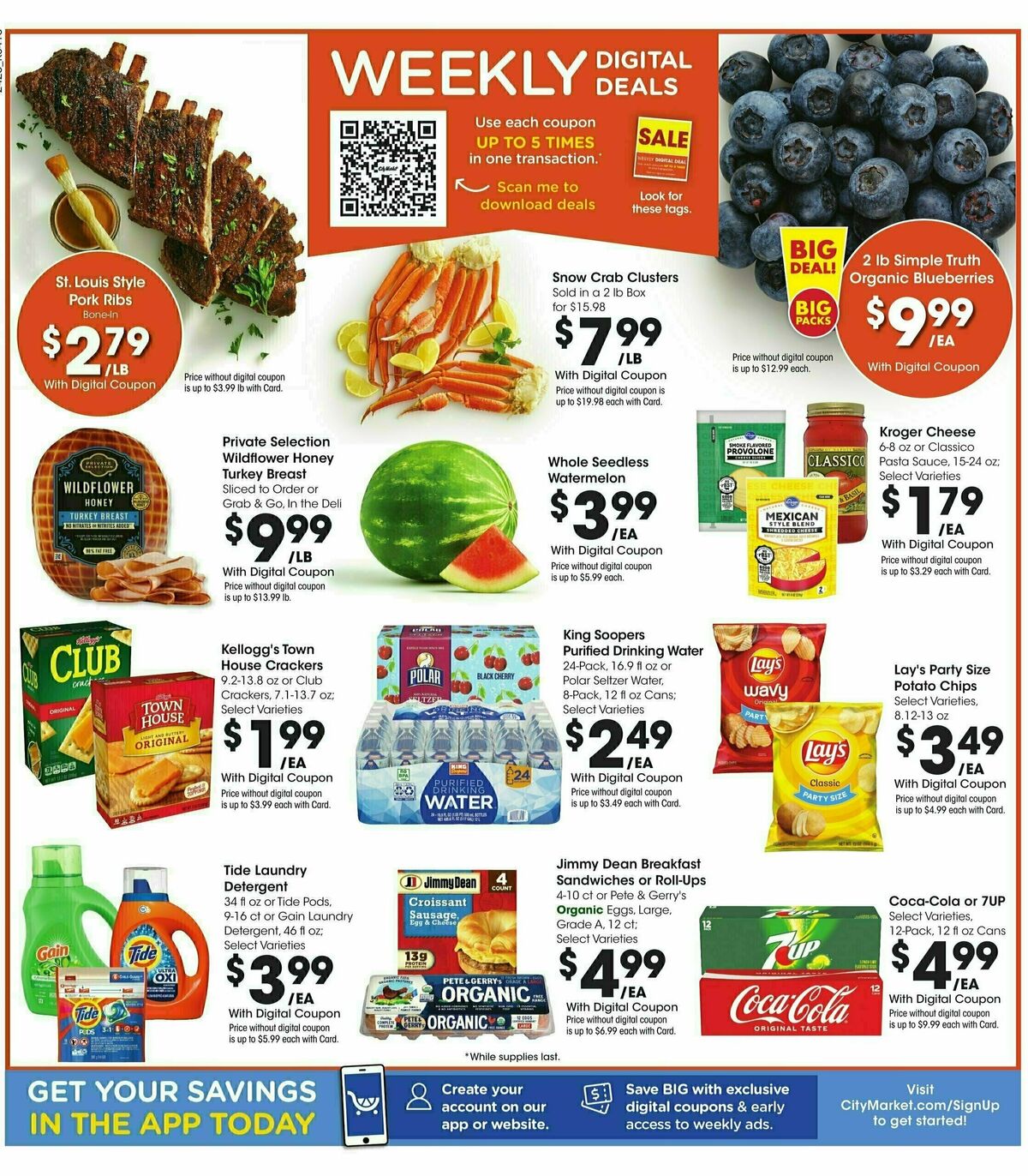 City Market Weekly Ad from July 24