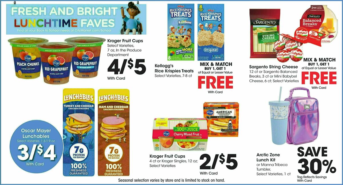 City Market Weekly Ad from July 31