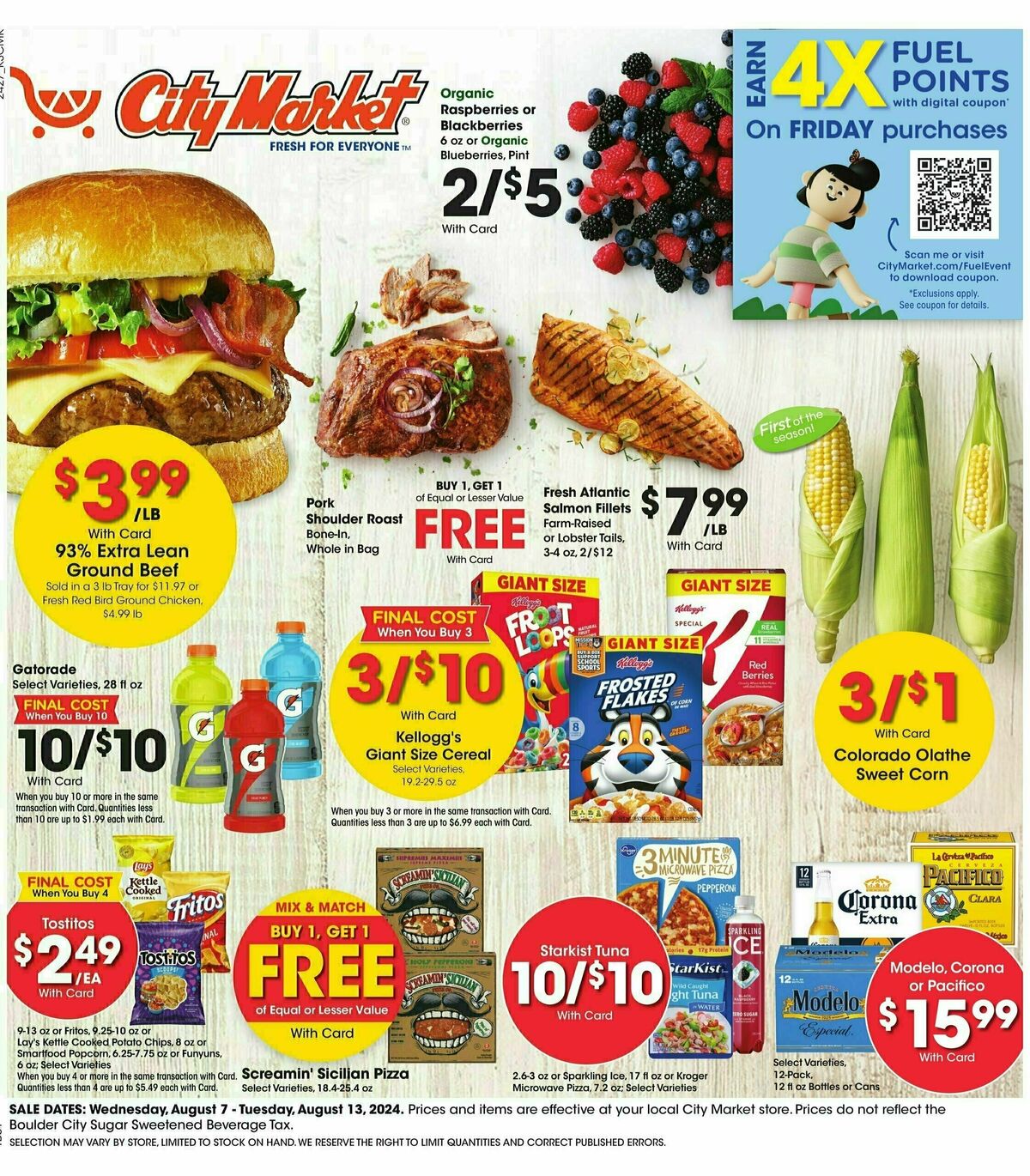 City Market Weekly Ad from August 7