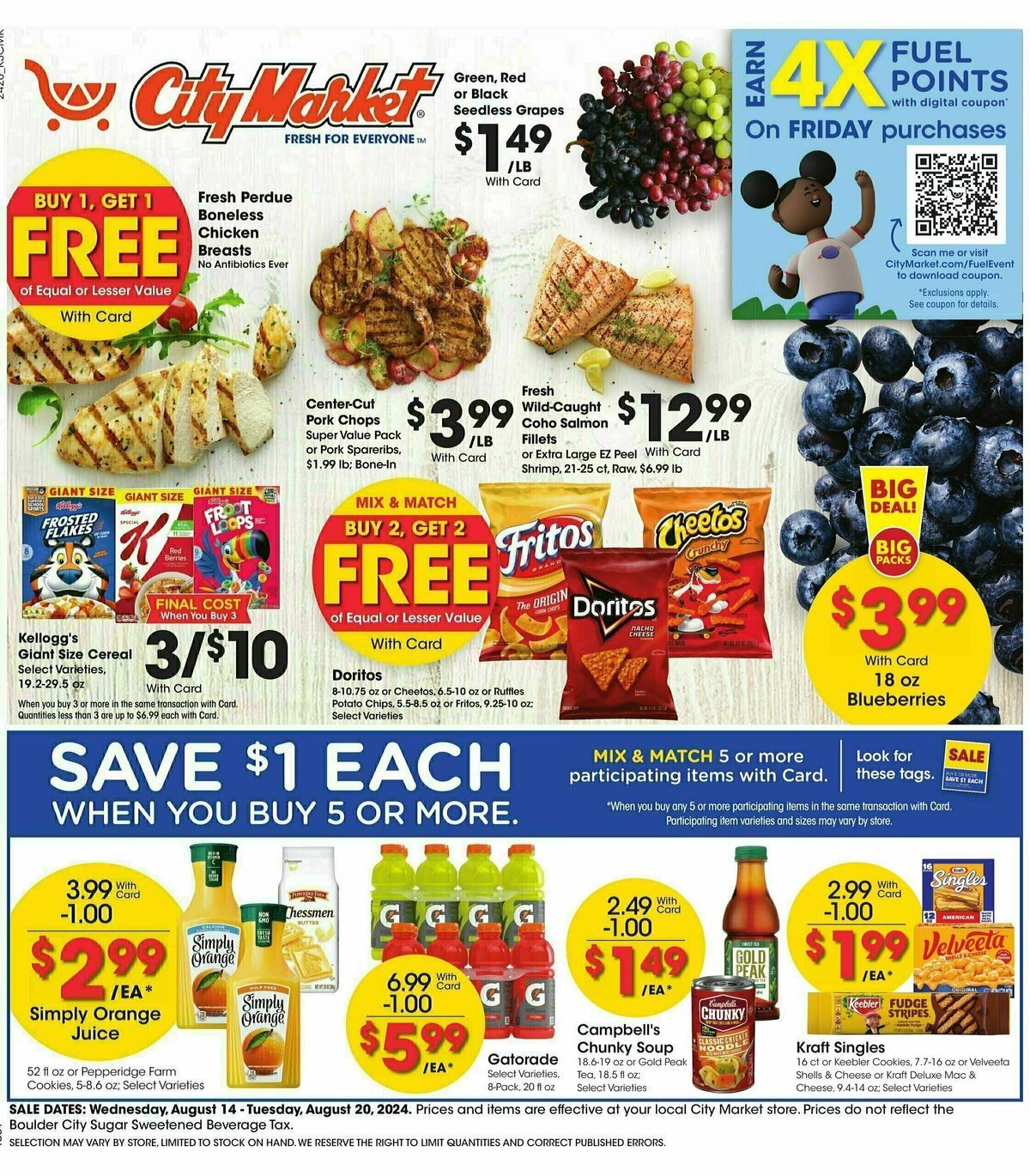 City Market Weekly Ad from August 14