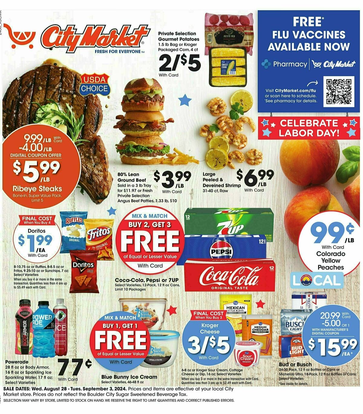 City Market Weekly Ad from August 28