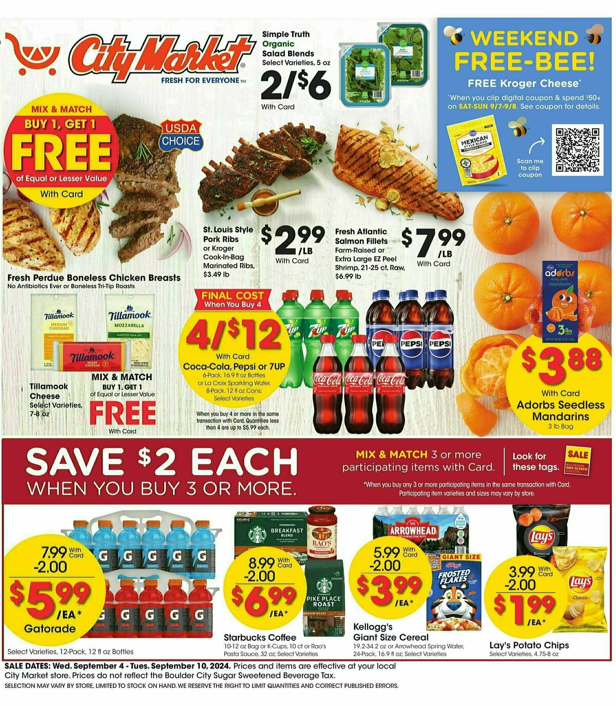 City Market Weekly Ad from September 4