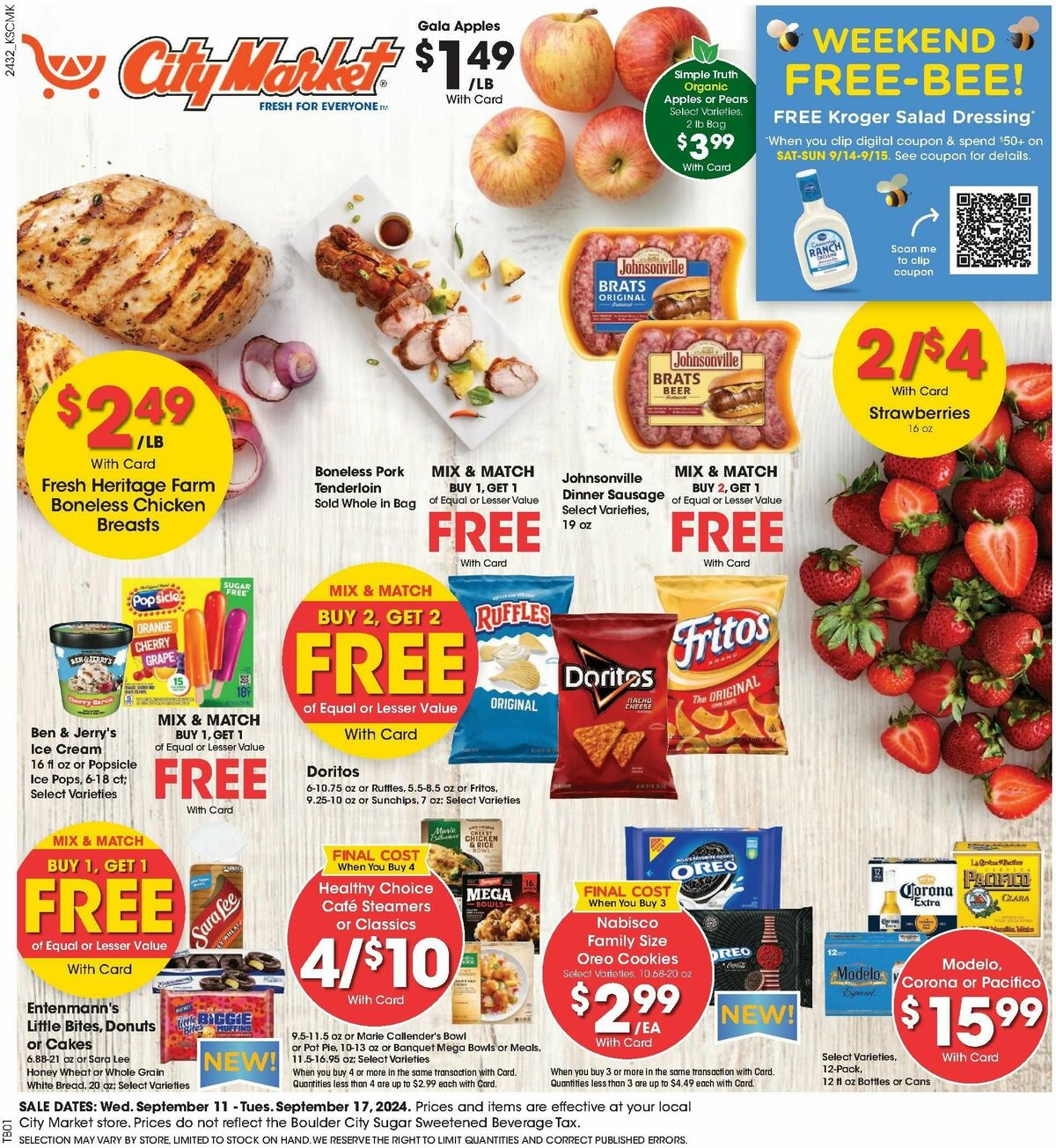 City Market Weekly Ad from September 11