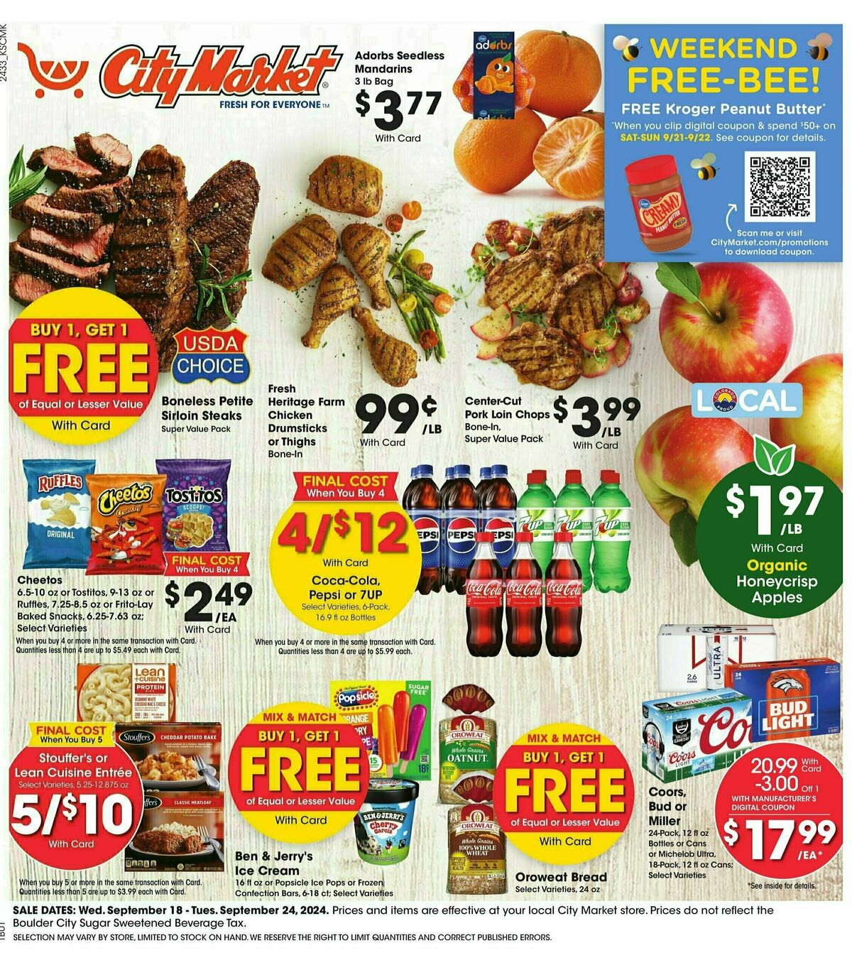 City Market Weekly Ad from September 18