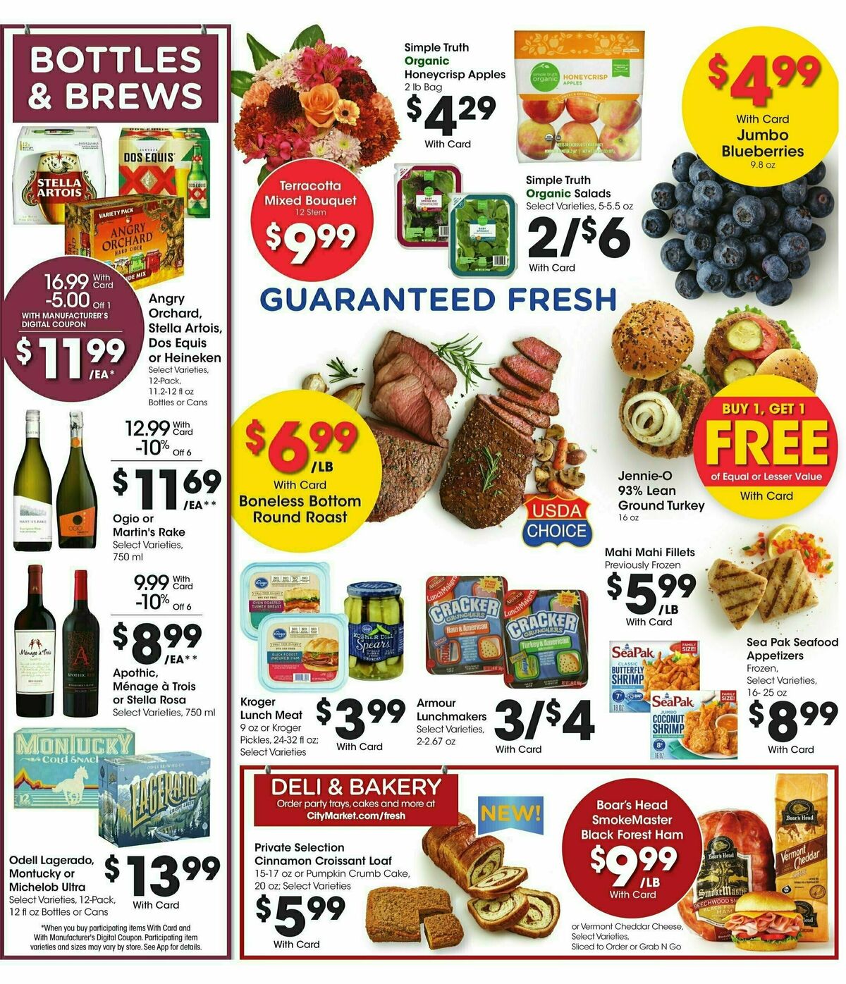 City Market Weekly Ad from October 9