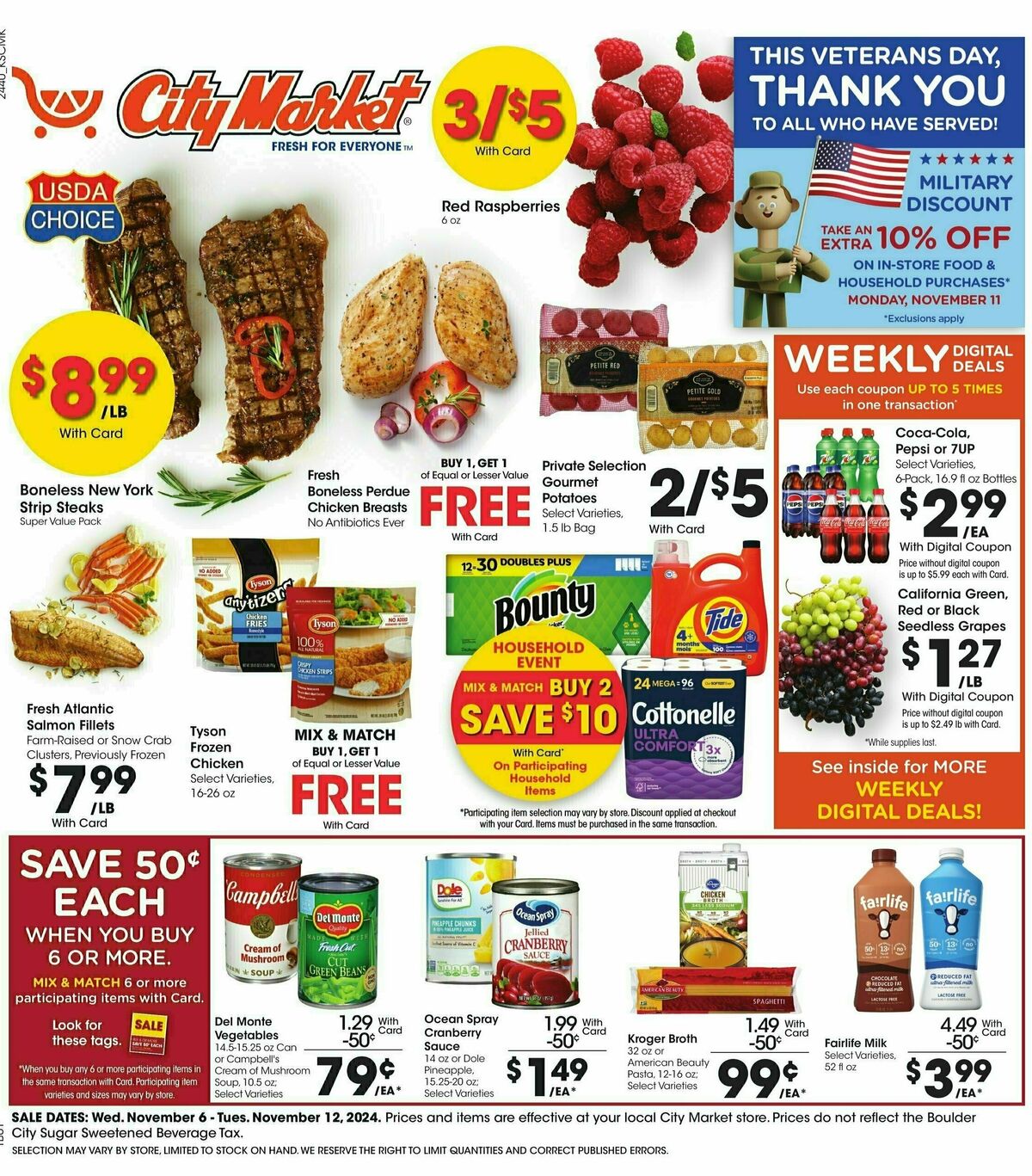 City Market Weekly Ad from November 6