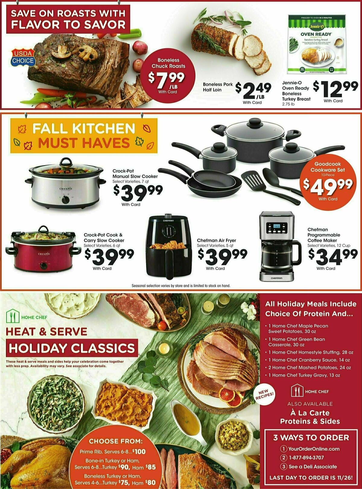 City Market Weekly Ad from November 6