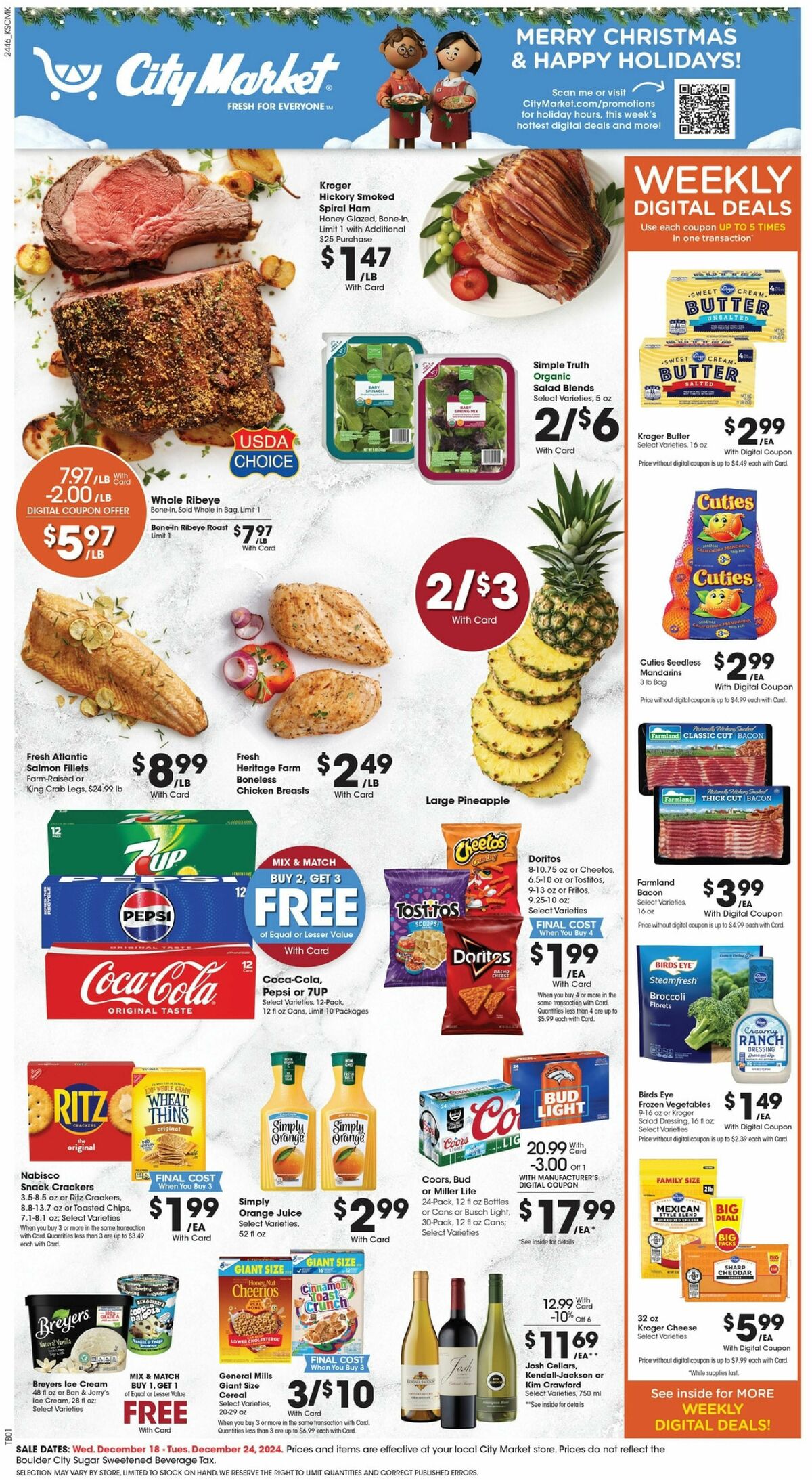 City Market Weekly Ad from December 18