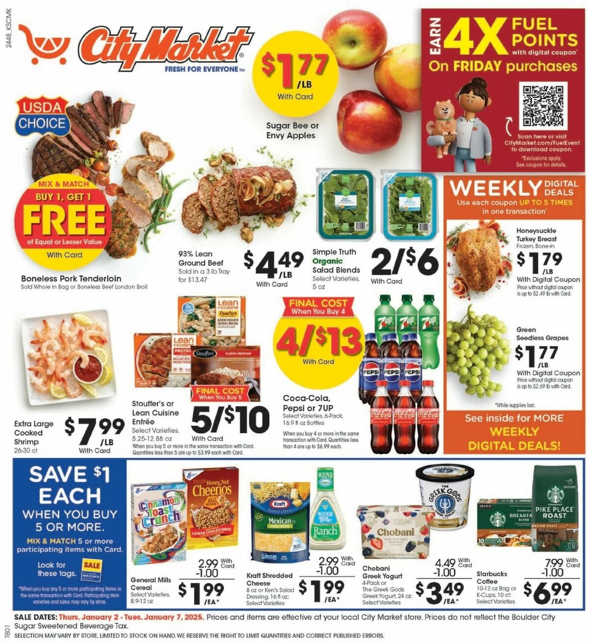 City Market Weekly Ad from January 2