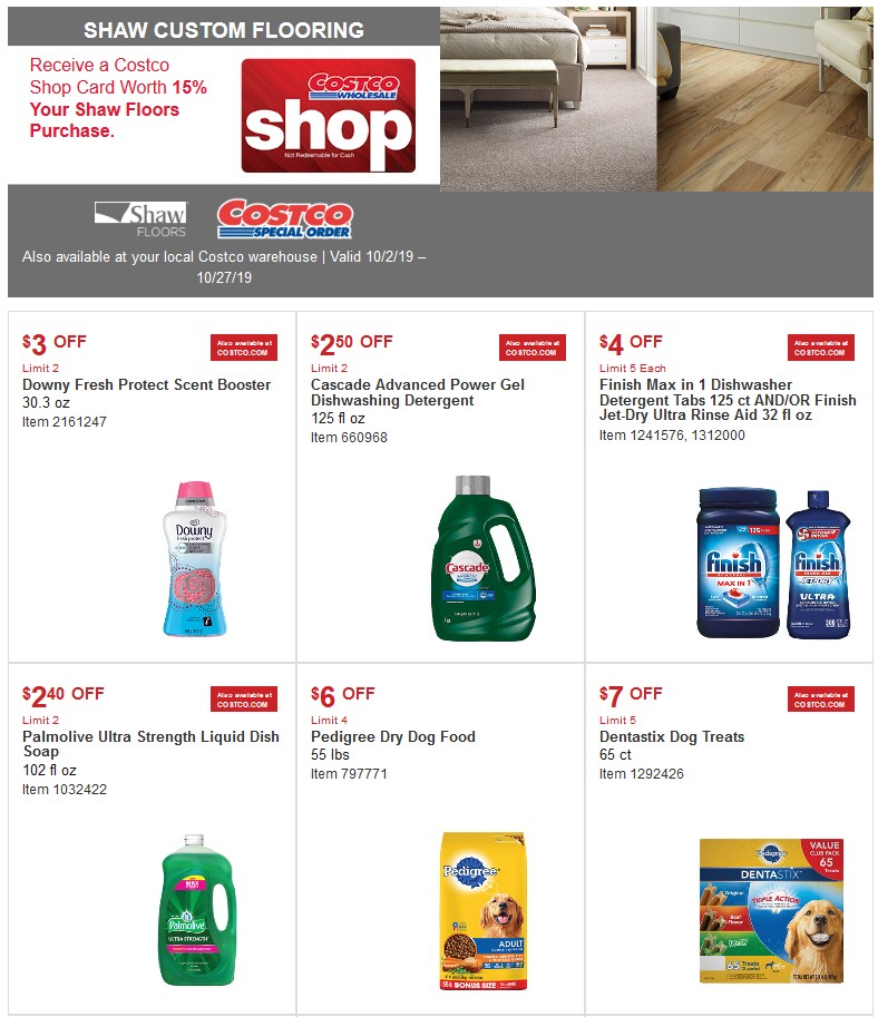 Costco Weekly Ad from October 2