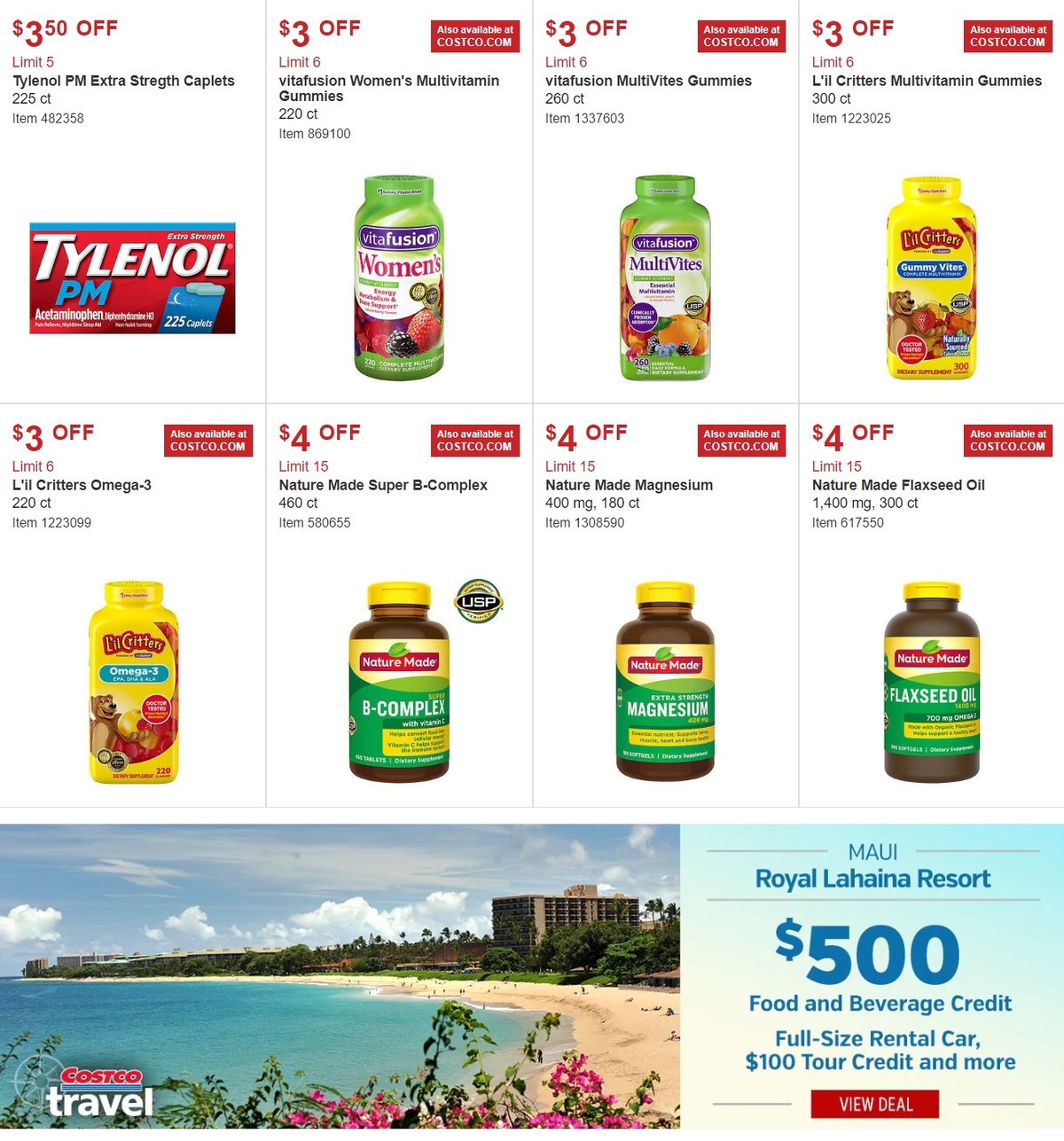 Costco Weekly Ad from January 2