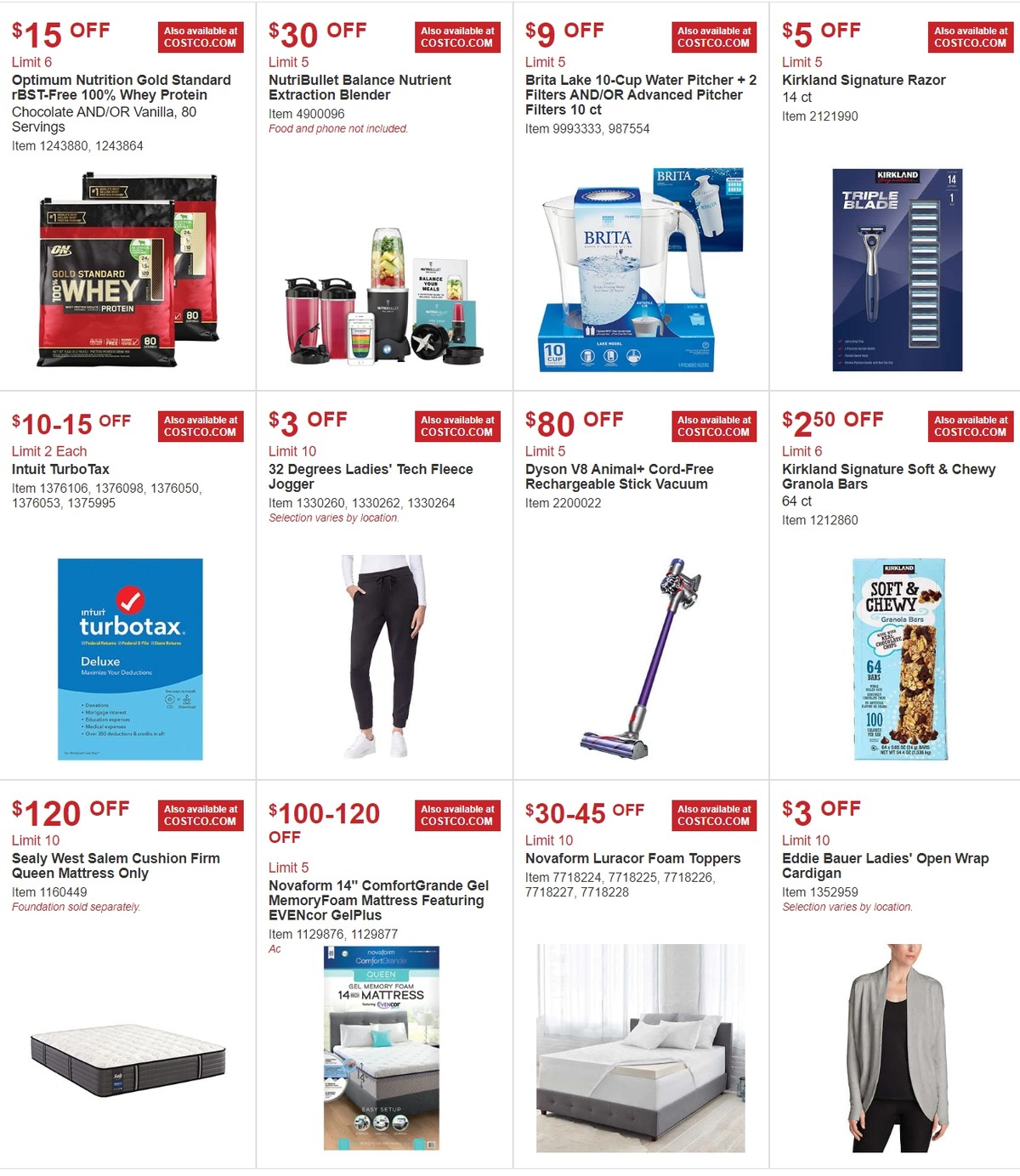 Costco Weekly Ad from January 2