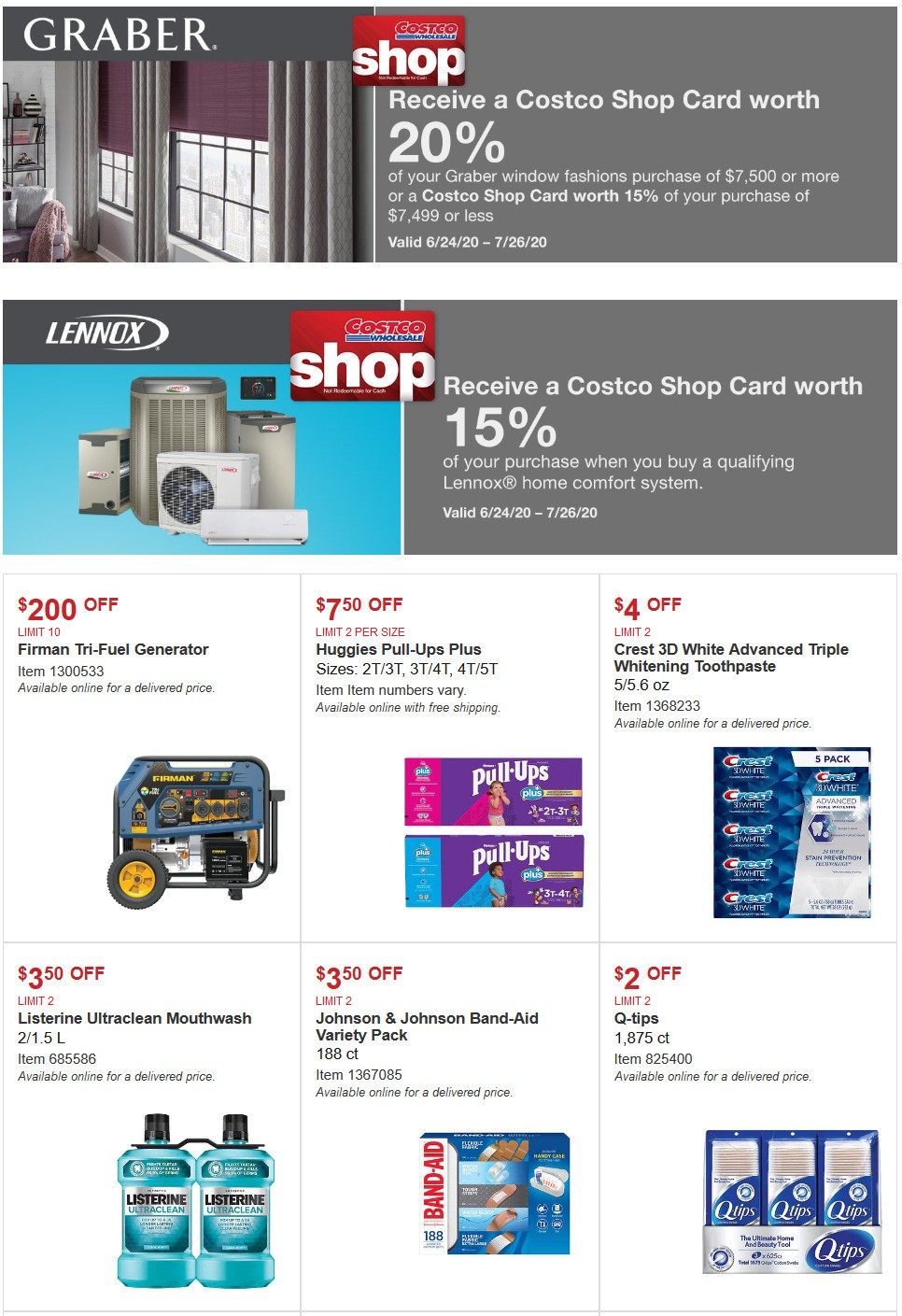 Costco Weekly Ad from June 24