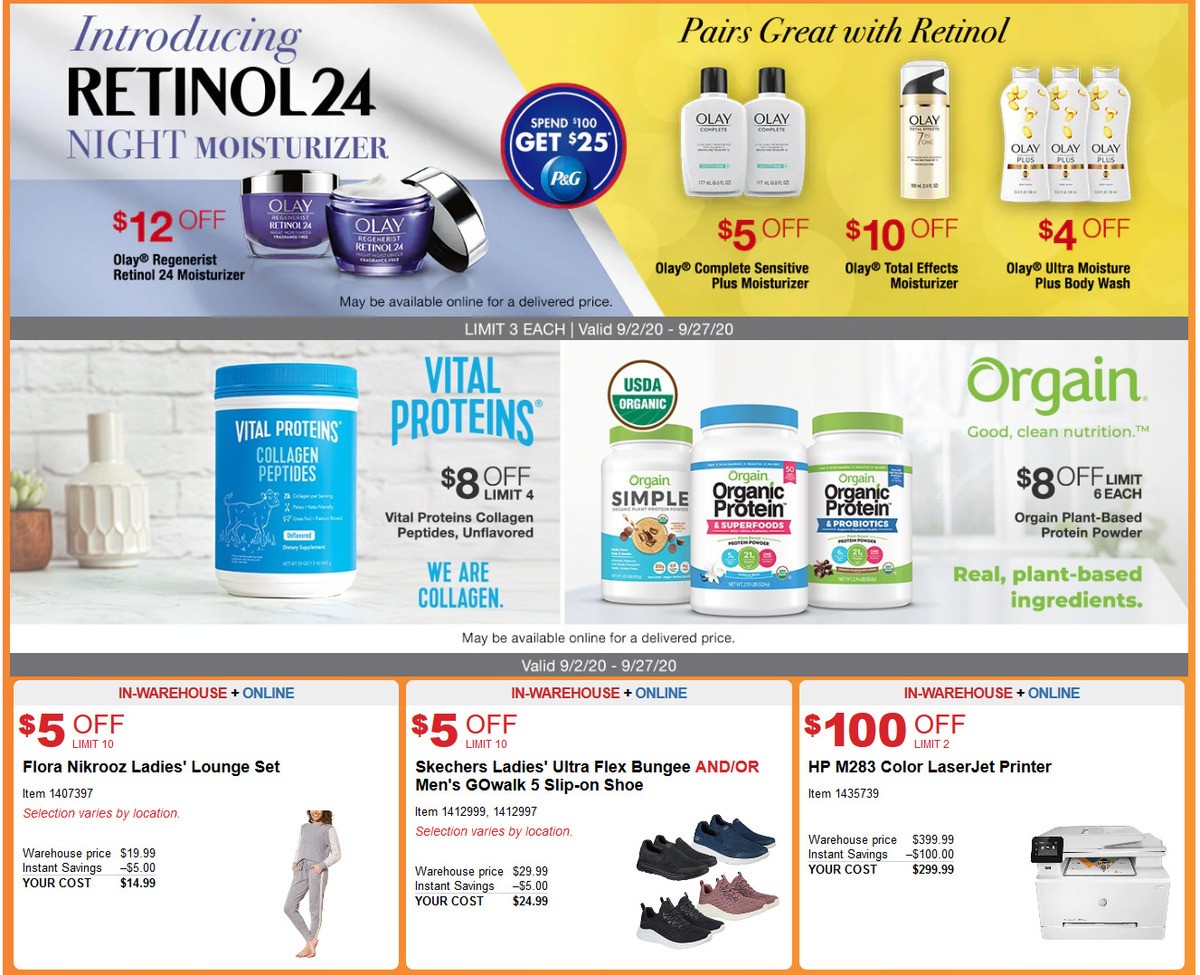 Costco Weekly Ad from September 2