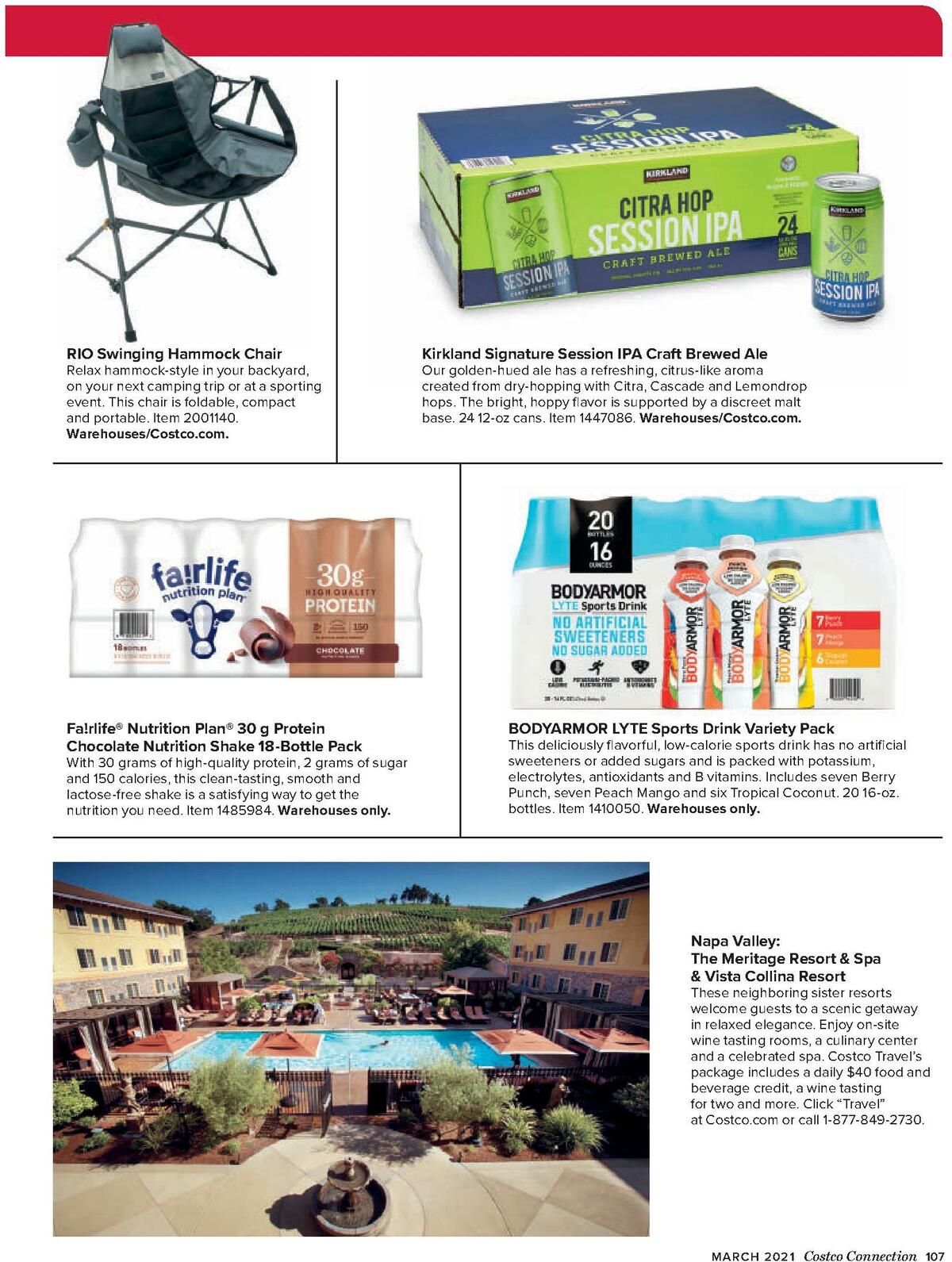 Costco Connection March Weekly Ad from March 1