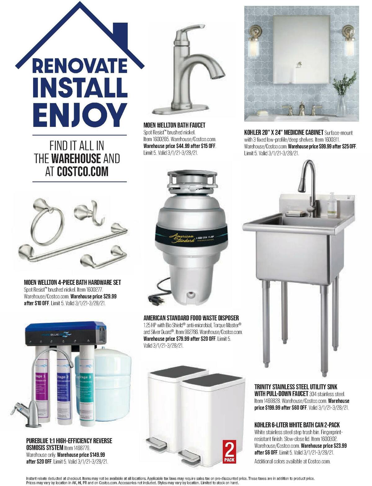 Costco Connection March Weekly Ad from March 1