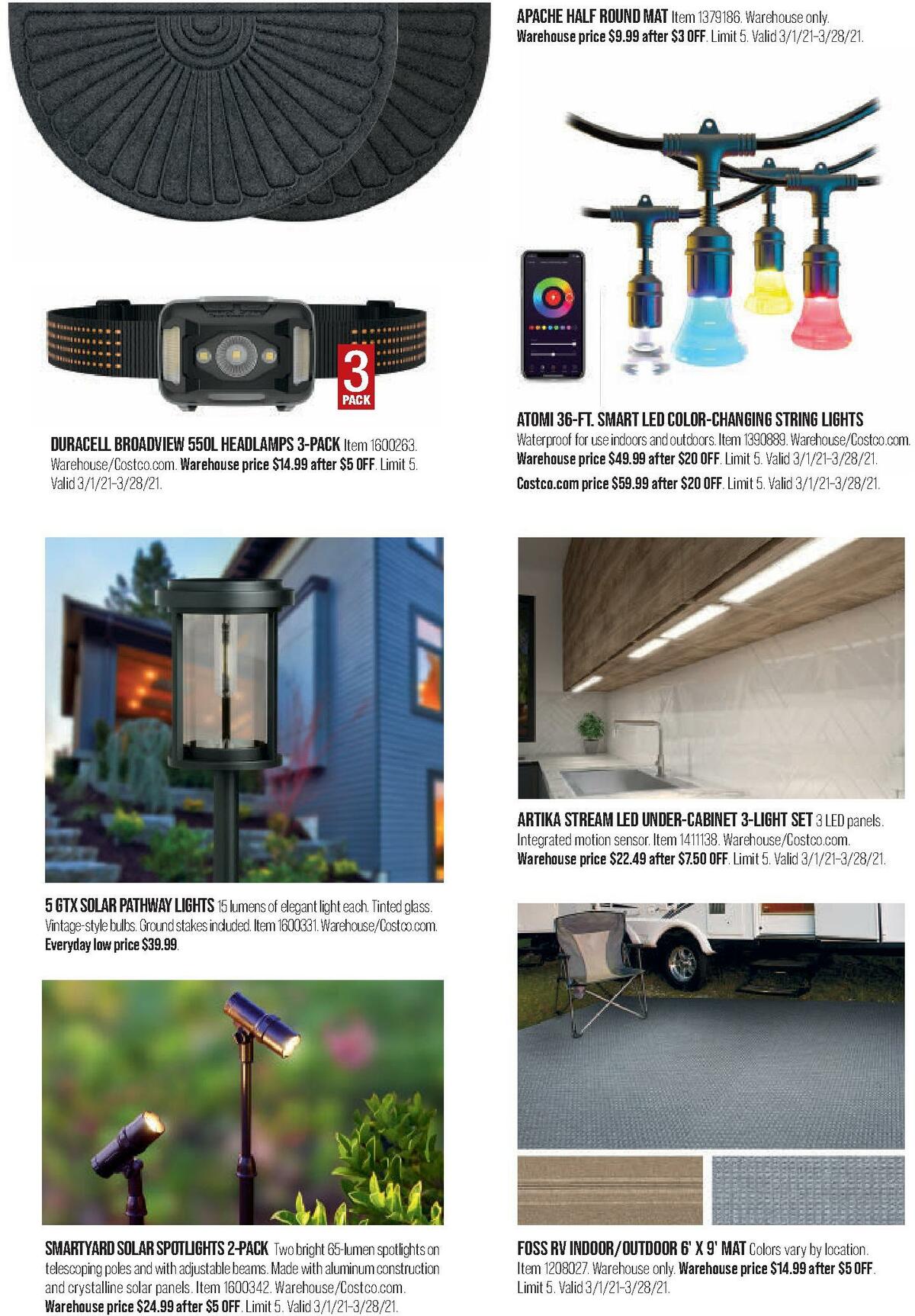 Costco Connection March Weekly Ad from March 1