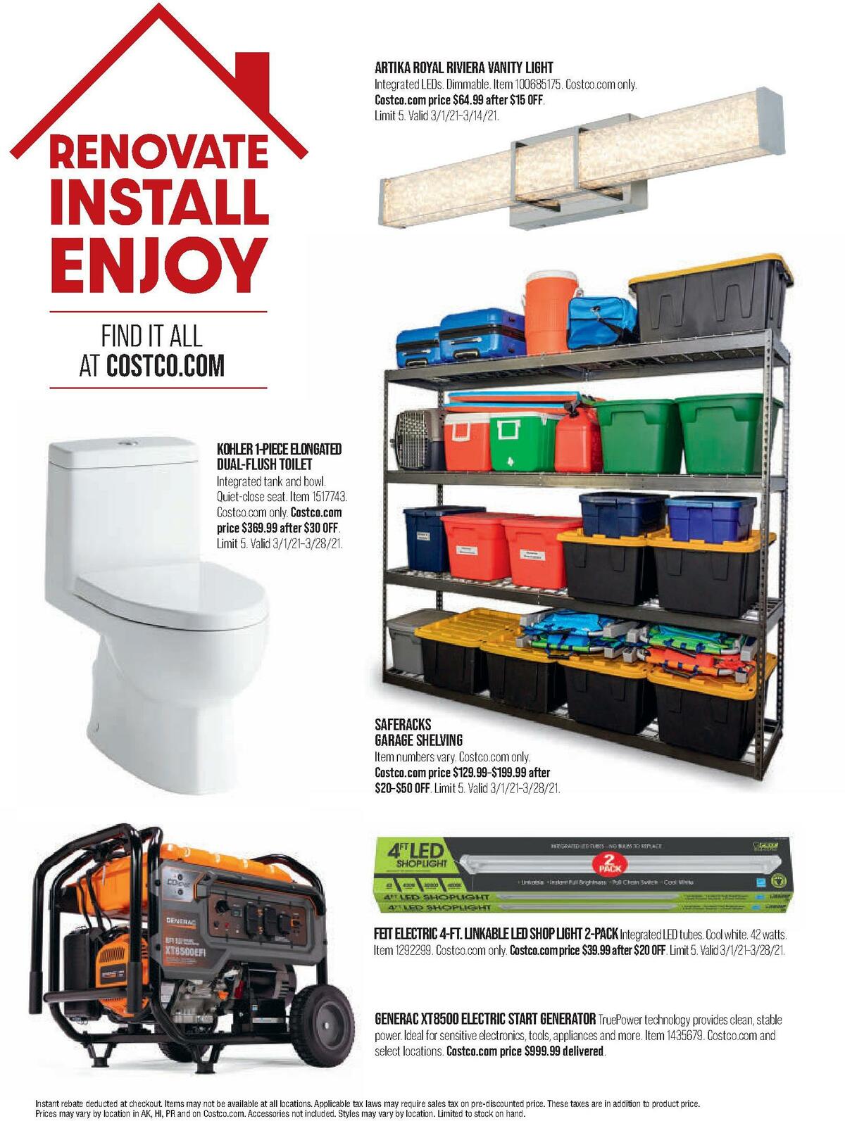 Costco Connection March Weekly Ad from March 1