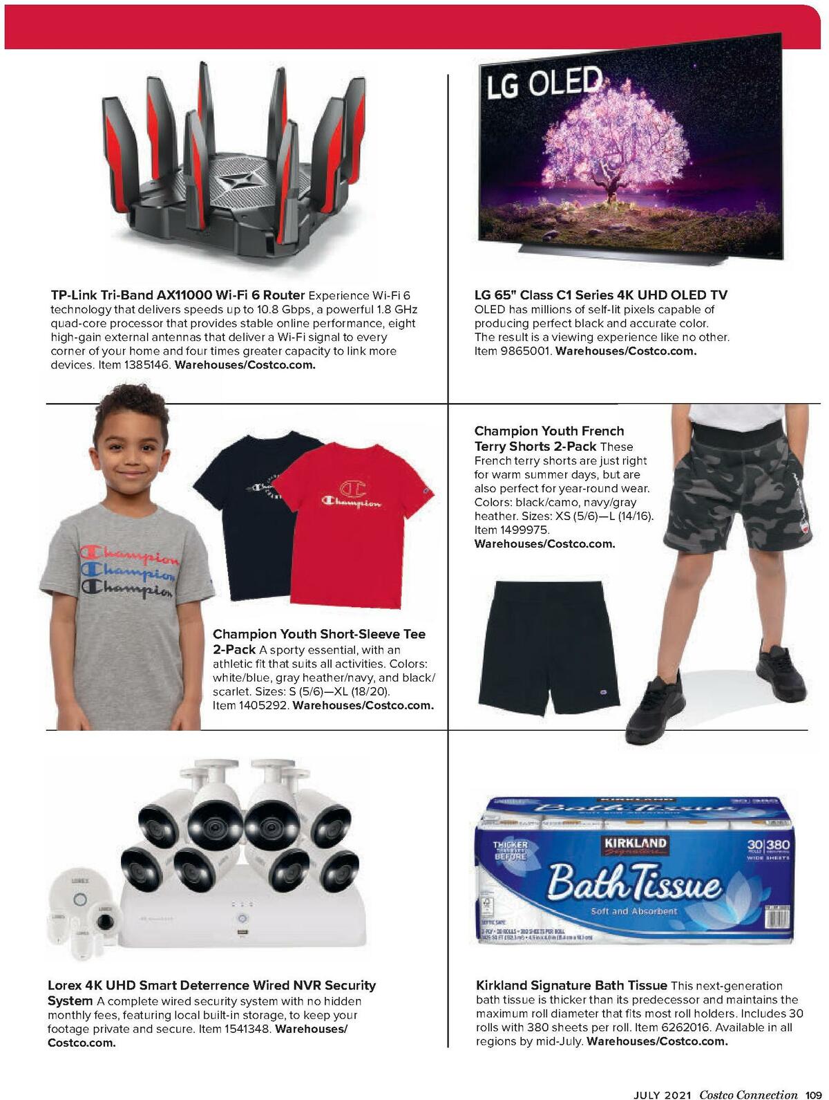 Costco Connection July Weekly Ad from July 1