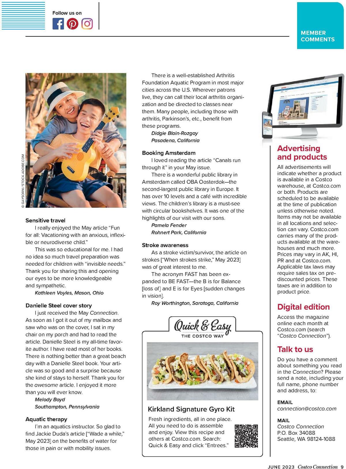 Costco Connection June Weekly Ad from June 1