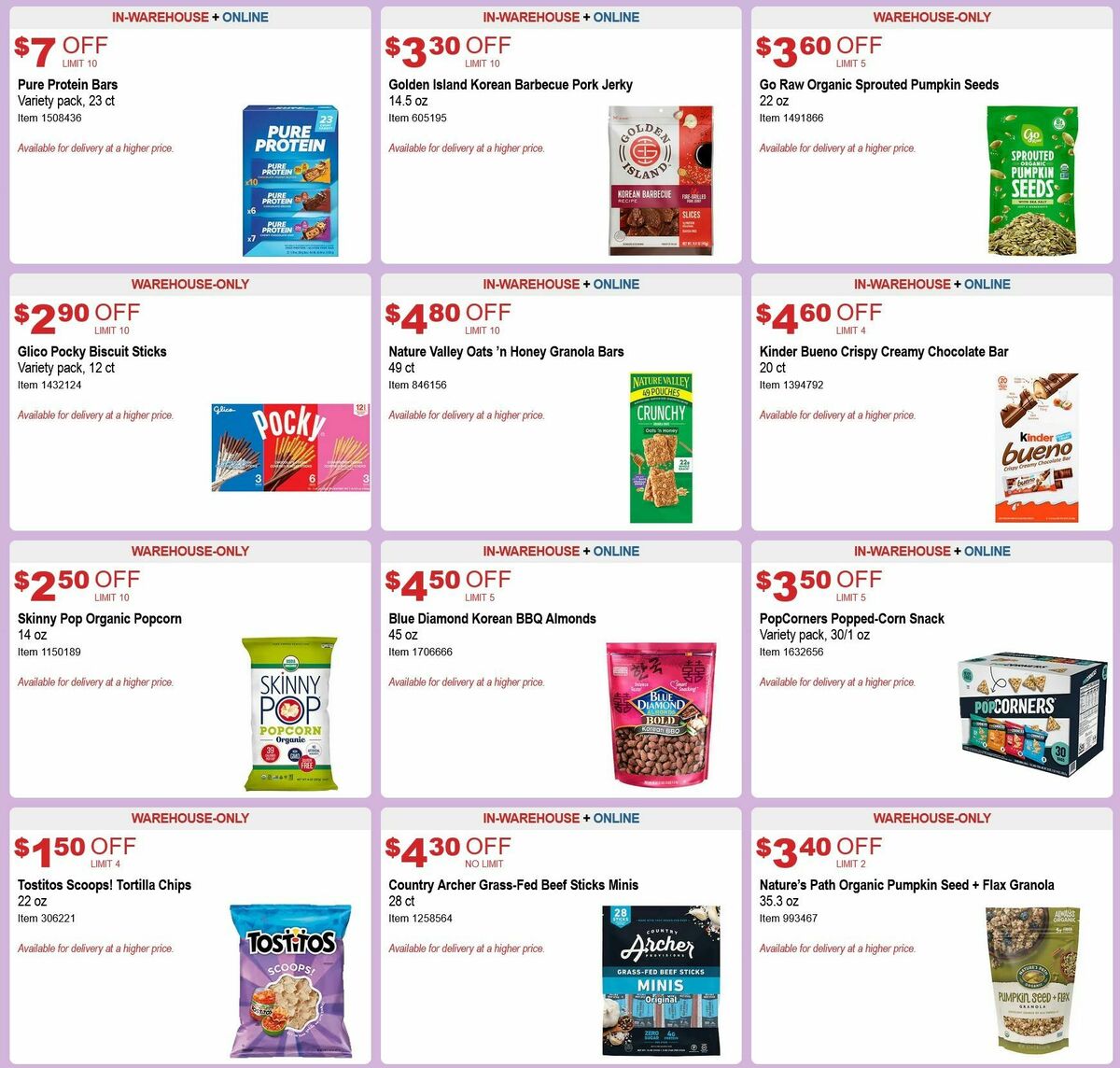 Costco Weekly Ad from August 30