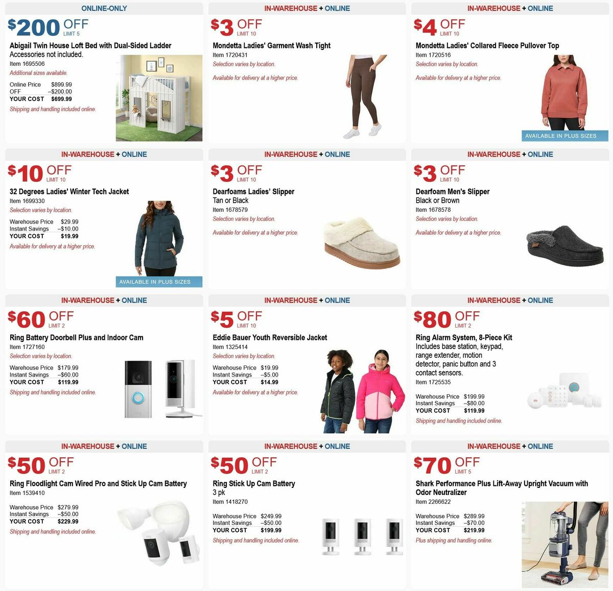 Costco Early Black Friday Savings Weekly Ad from November 13