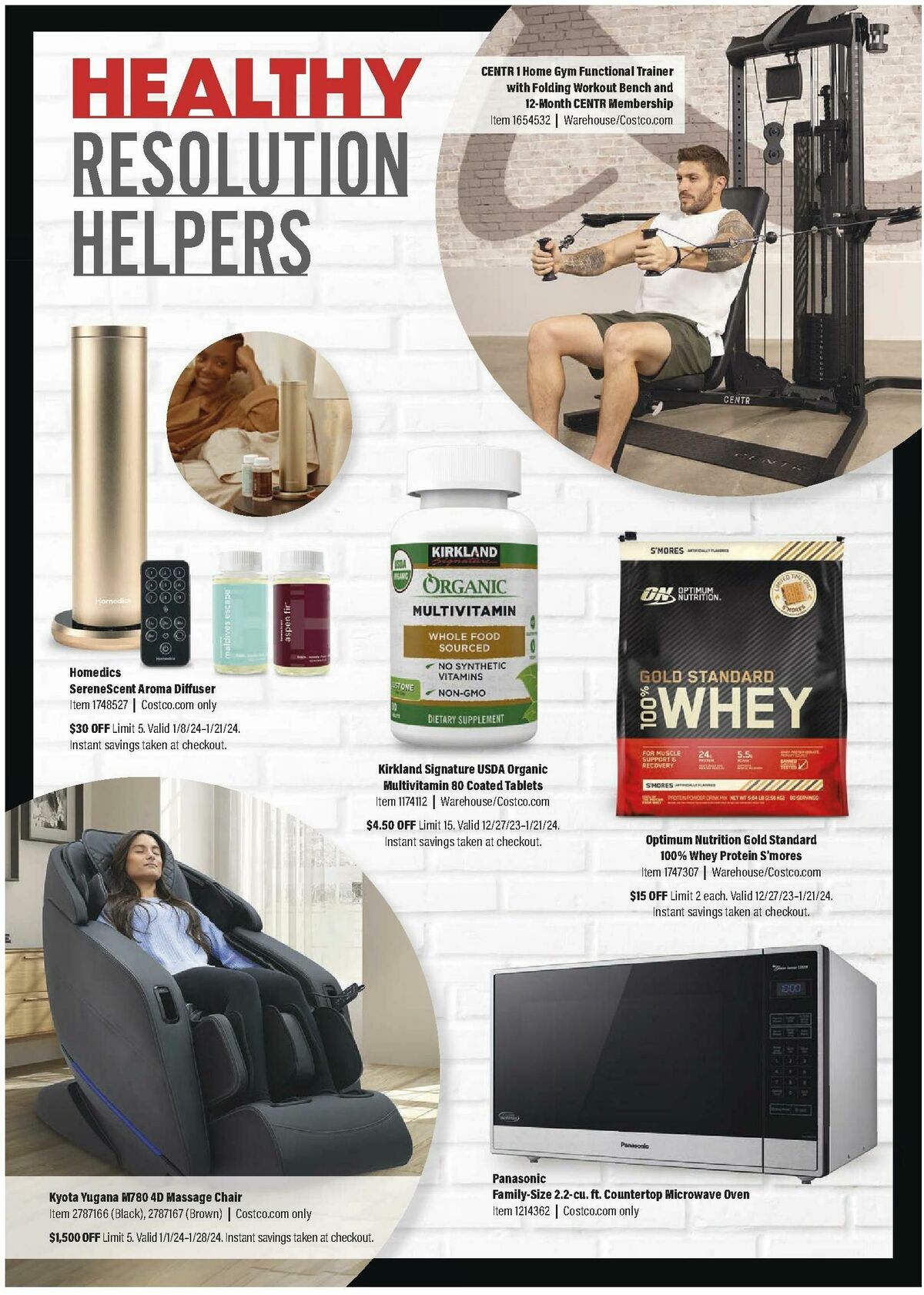 Costco Connection January Weekly Ad from January 1