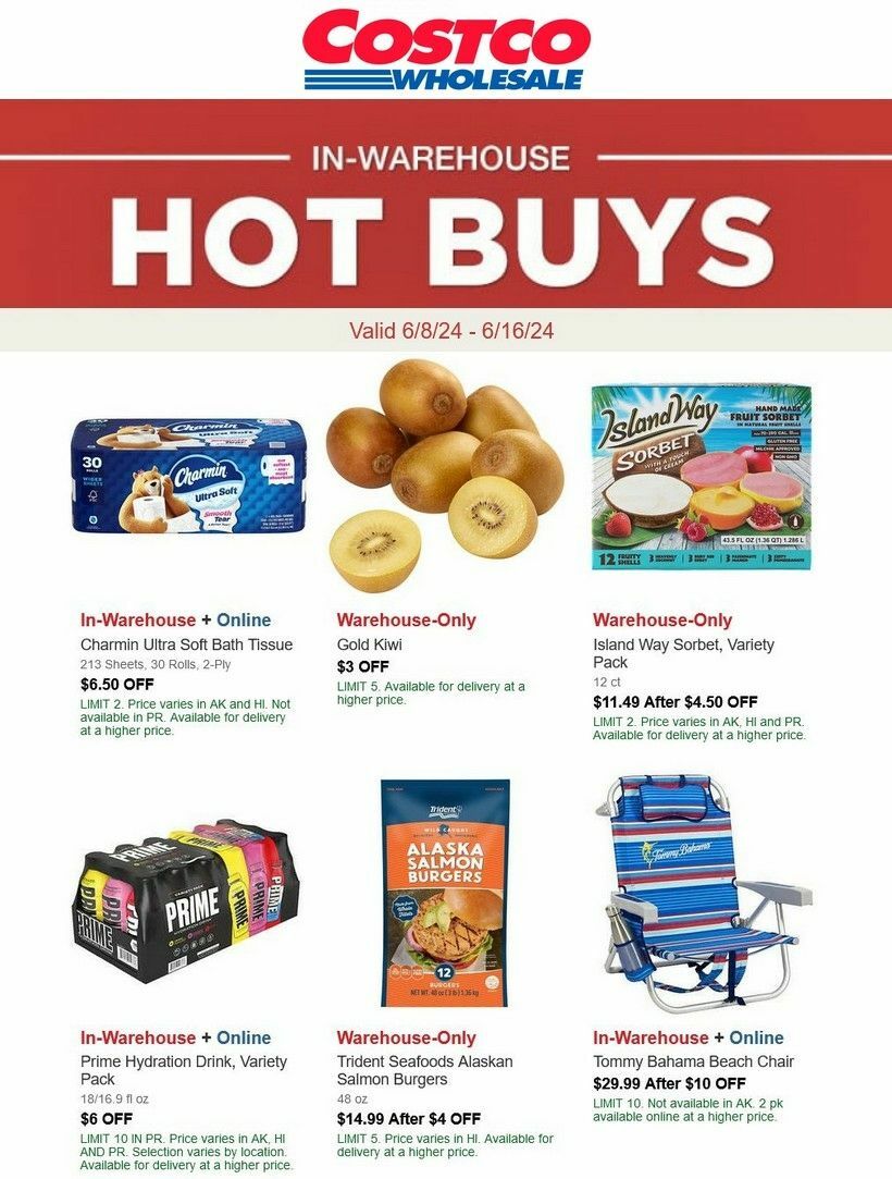 Costco Hot Buys Weekly Ad from June 8