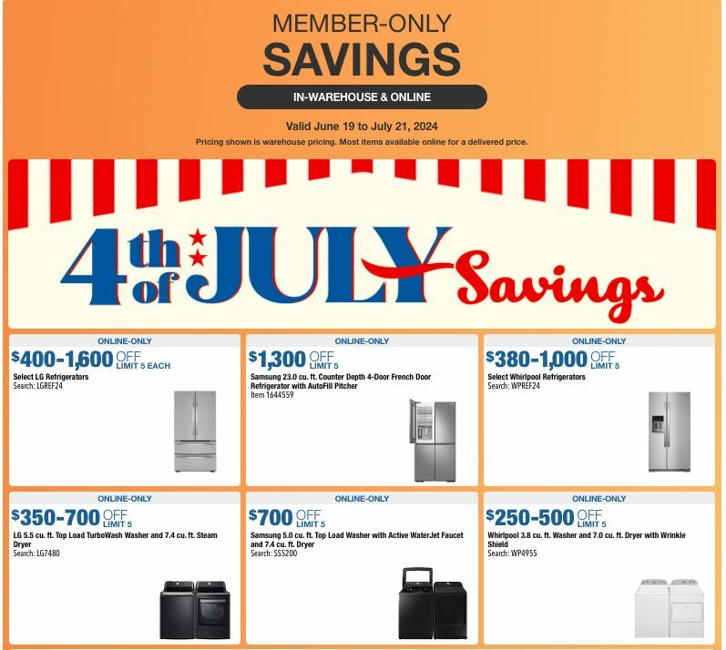 Costco Weekly Ad from June 19