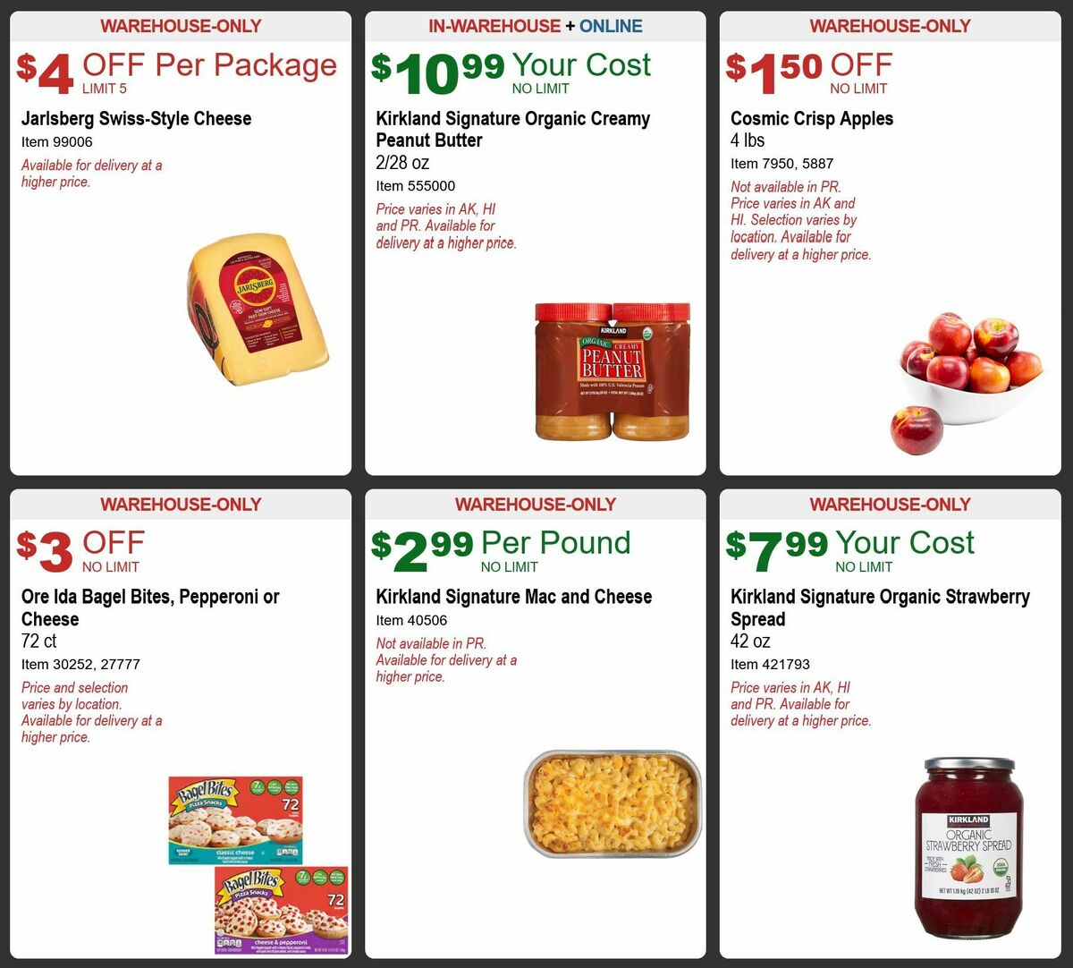 Costco Weekly Ad from August 24