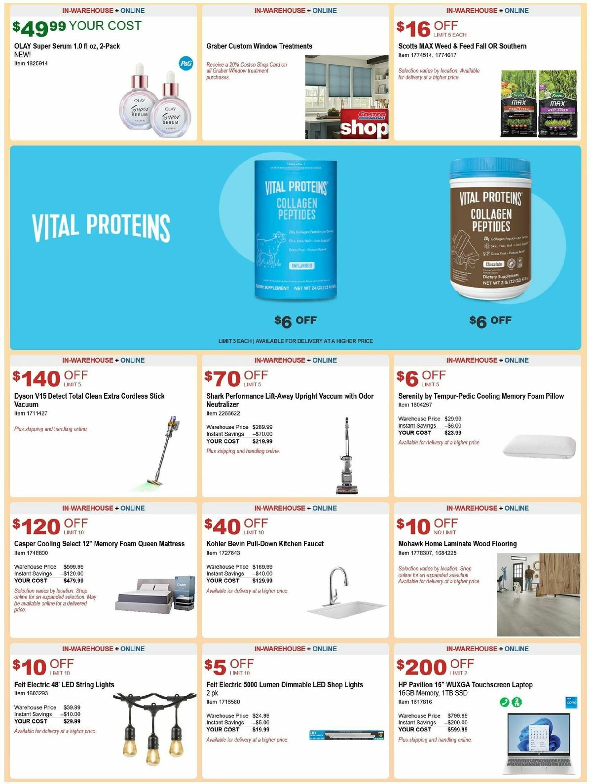 Costco Weekly Ad from August 28