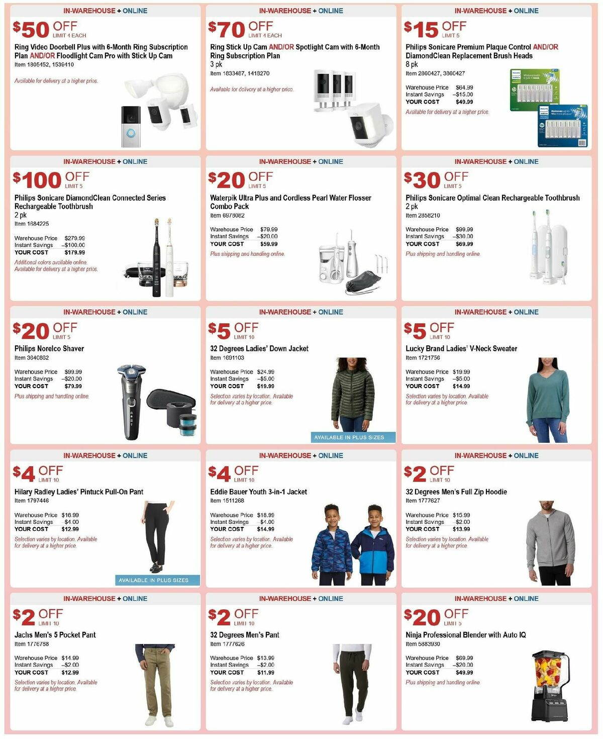 Costco Weekly Ad from August 28