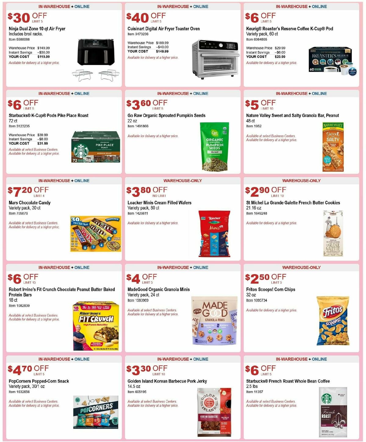 Costco Weekly Ad from August 28