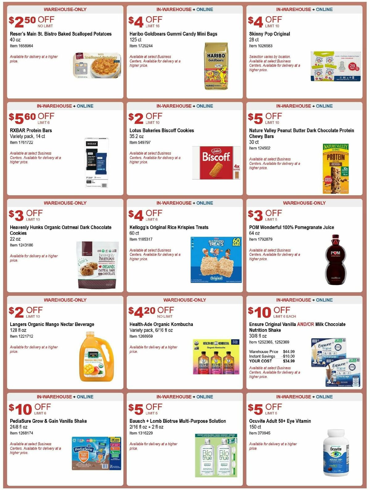 Costco Weekly Ad from September 25