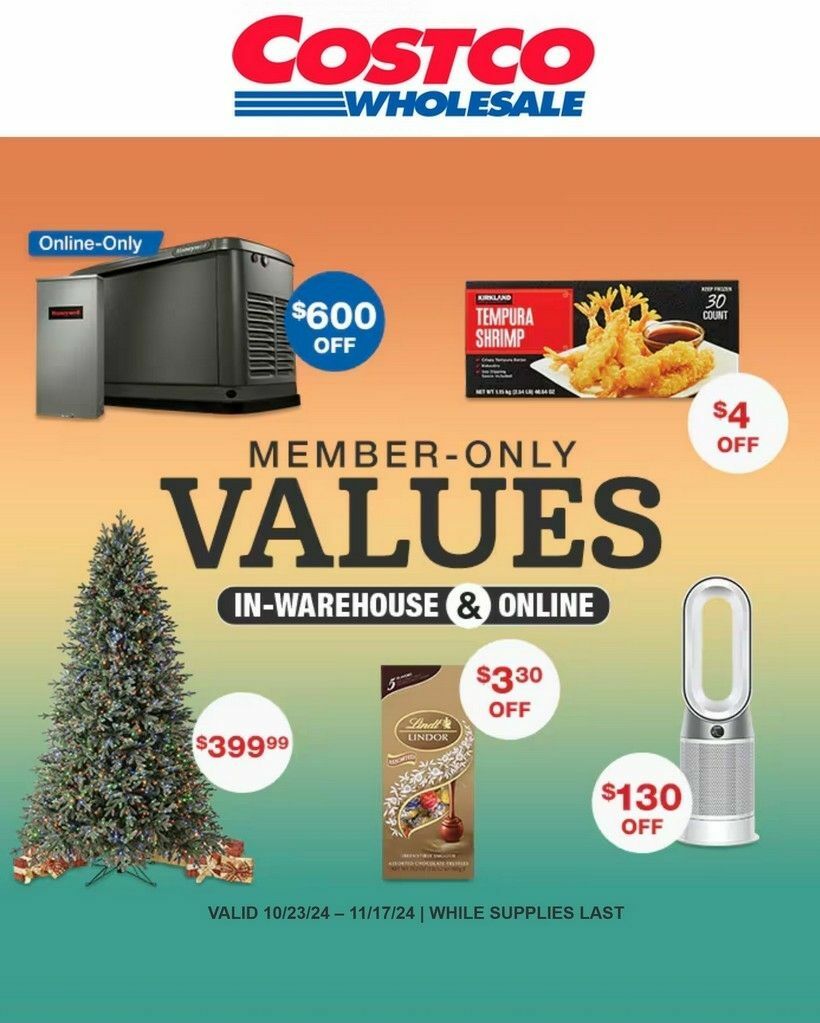 Costco Weekly Ad from October 23