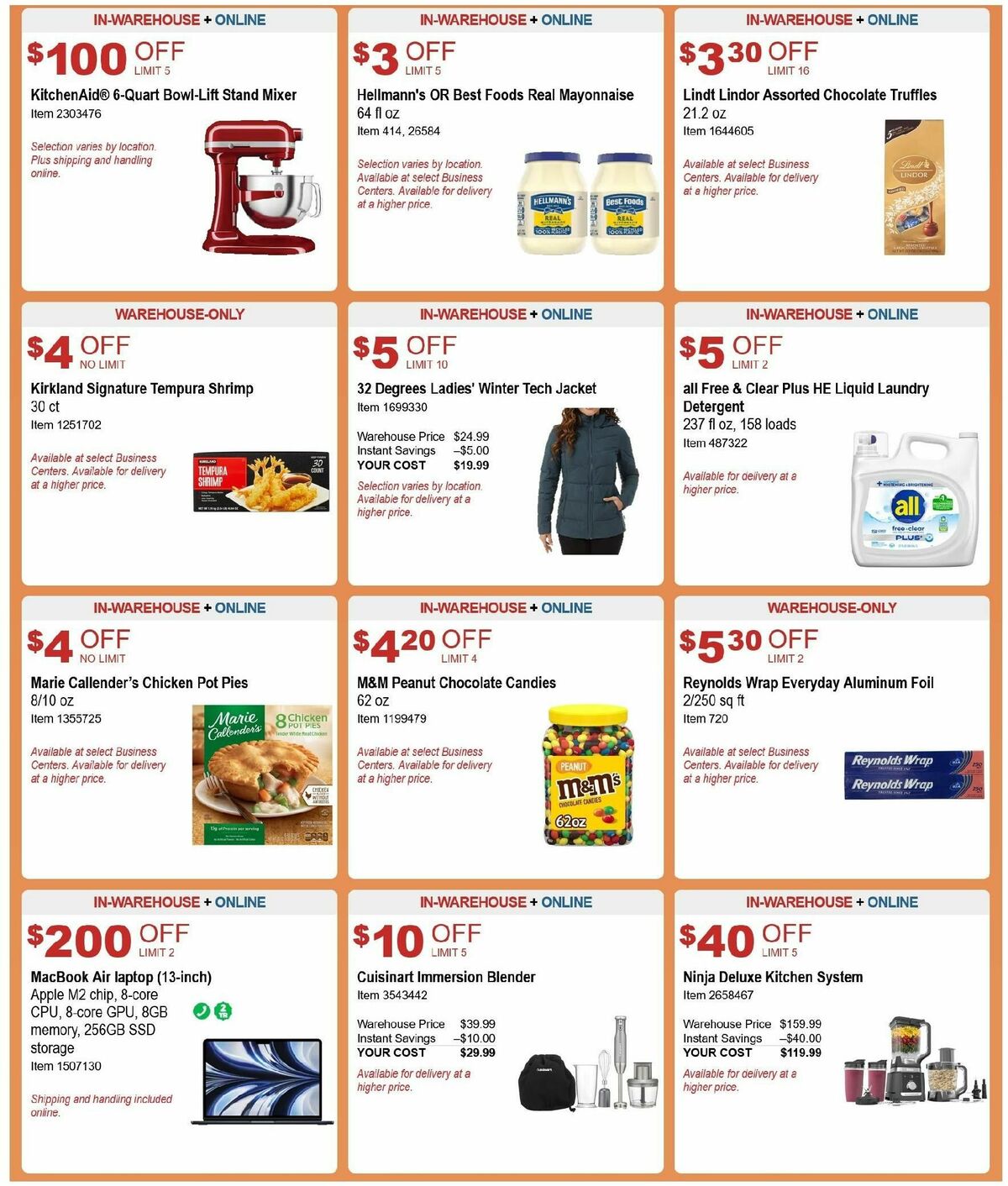 Costco Weekly Ad from October 23