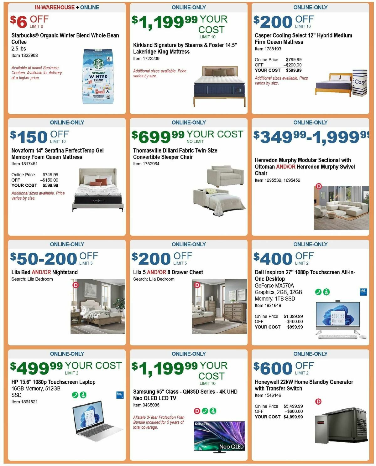 Costco Weekly Ad from October 23