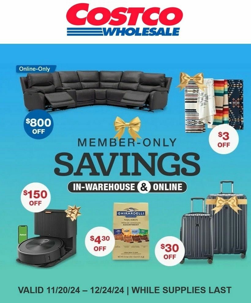 Costco Weekly Ad from November 20