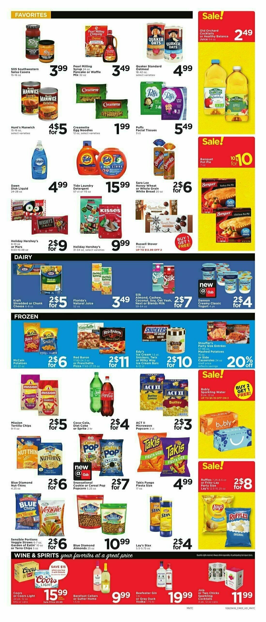 Cub Foods Holiday to the Max! Weekly Ad from November 26