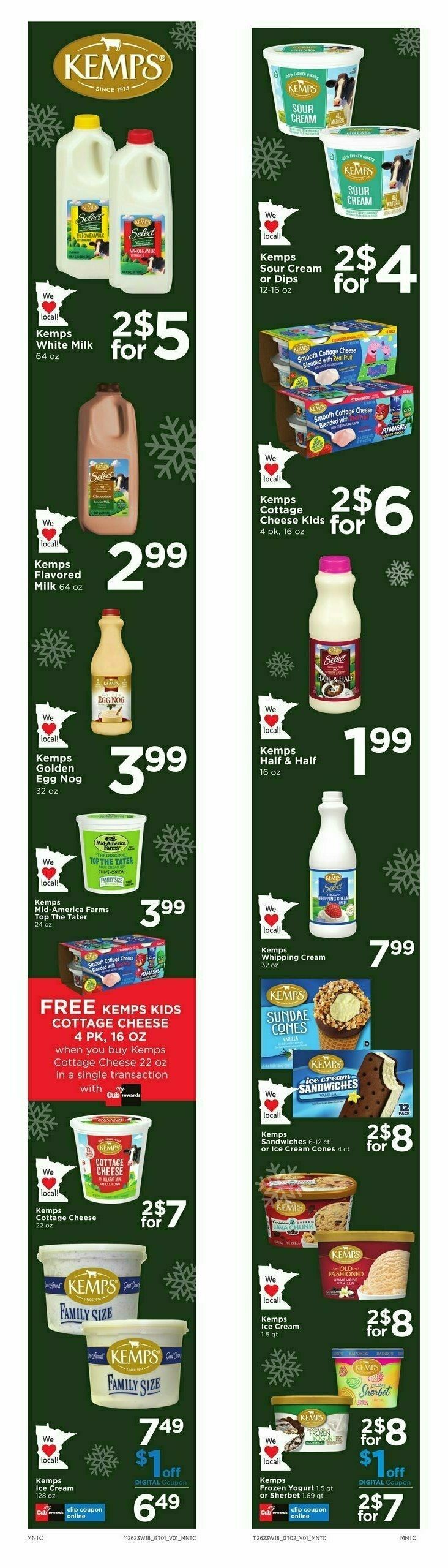 Cub Foods Holiday to the Max! Weekly Ad from November 26