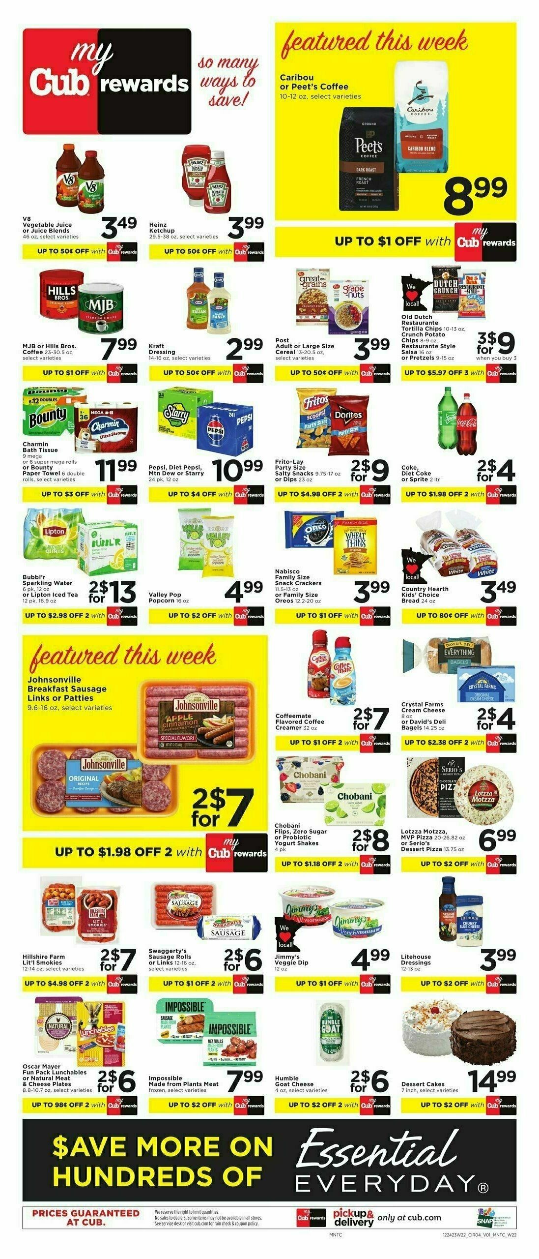 Cub Foods Weekly Ad from December 26