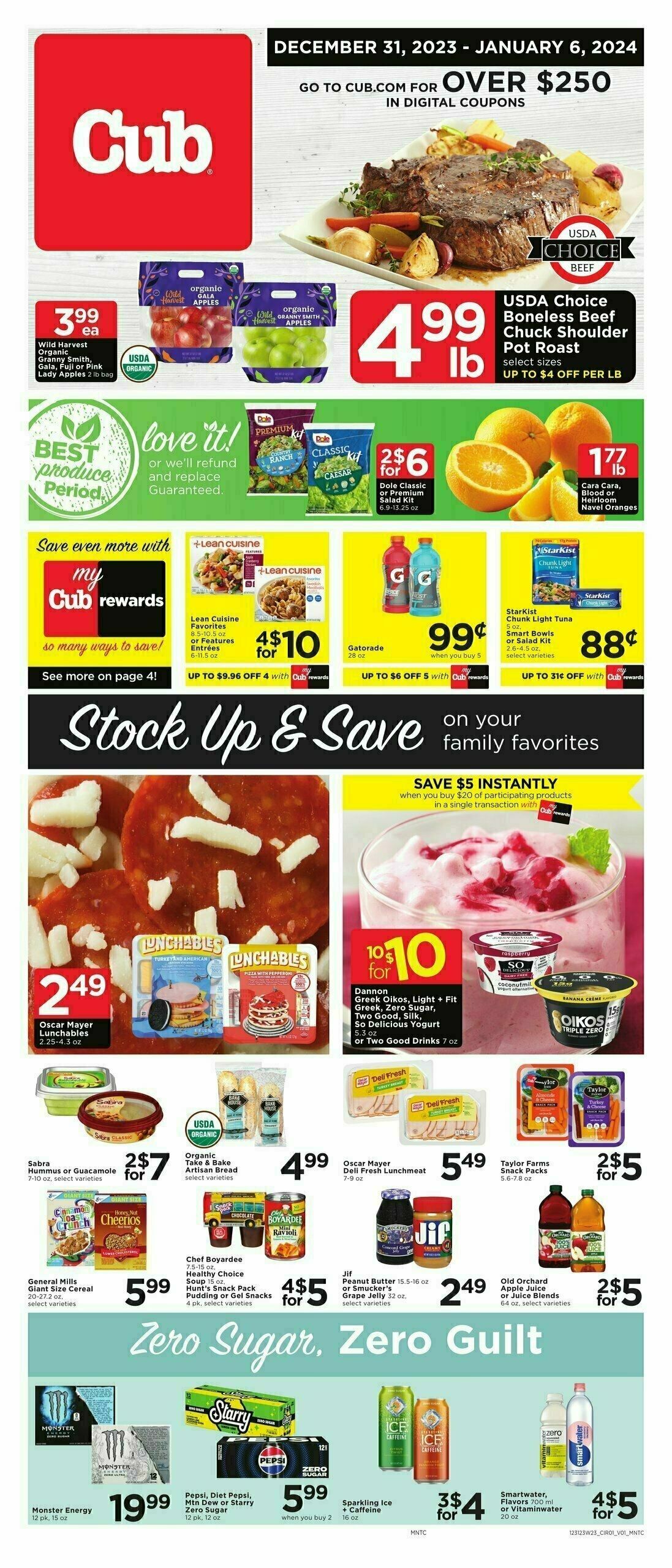 Cub Foods Weekly Ad from December 31