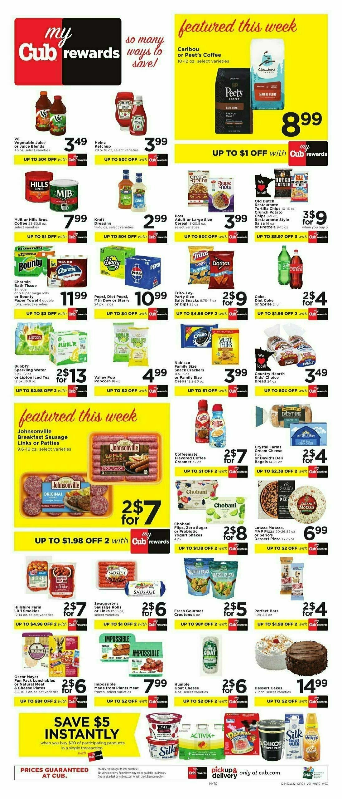 Cub Foods Weekly Ad from December 31