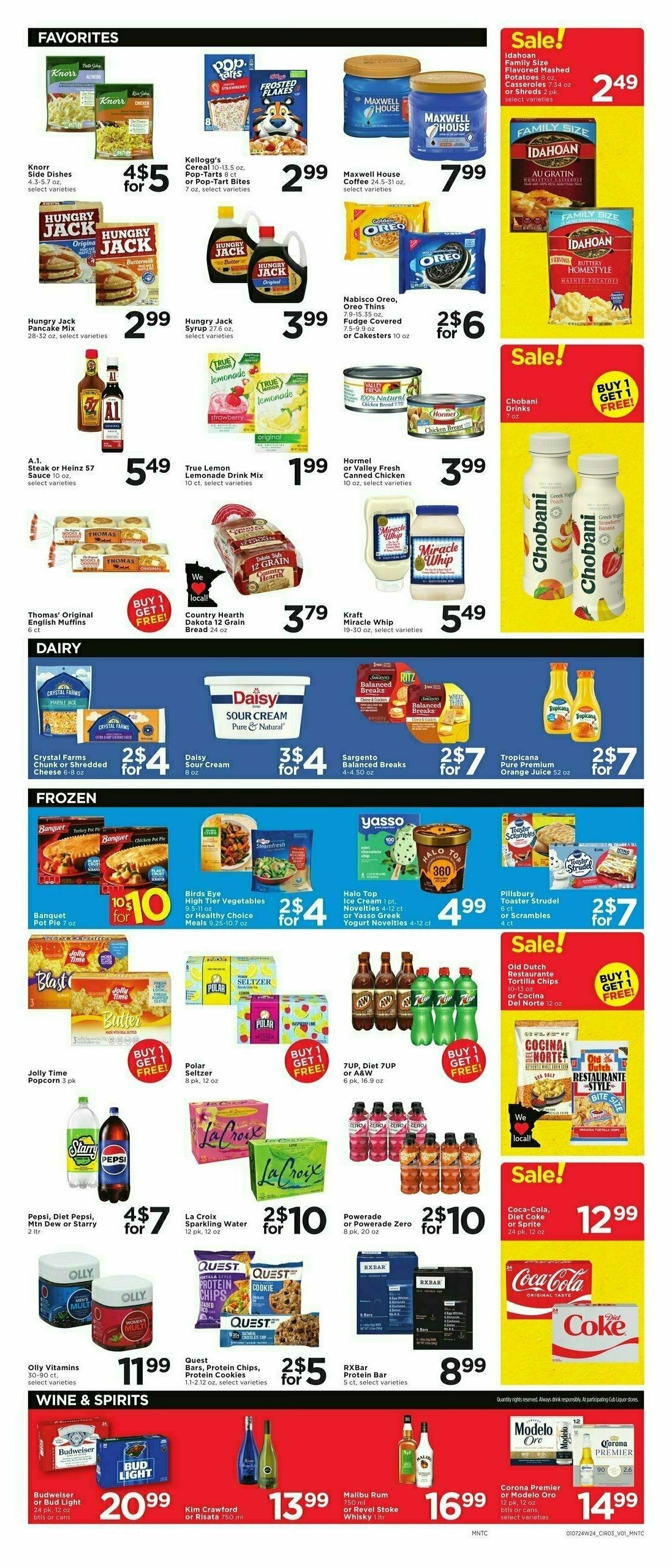 Cub Foods Weekly Ad from January 7