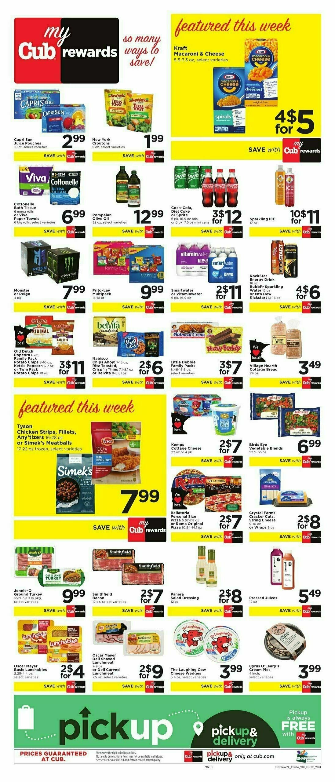 Cub Foods Weekly Ad from January 7