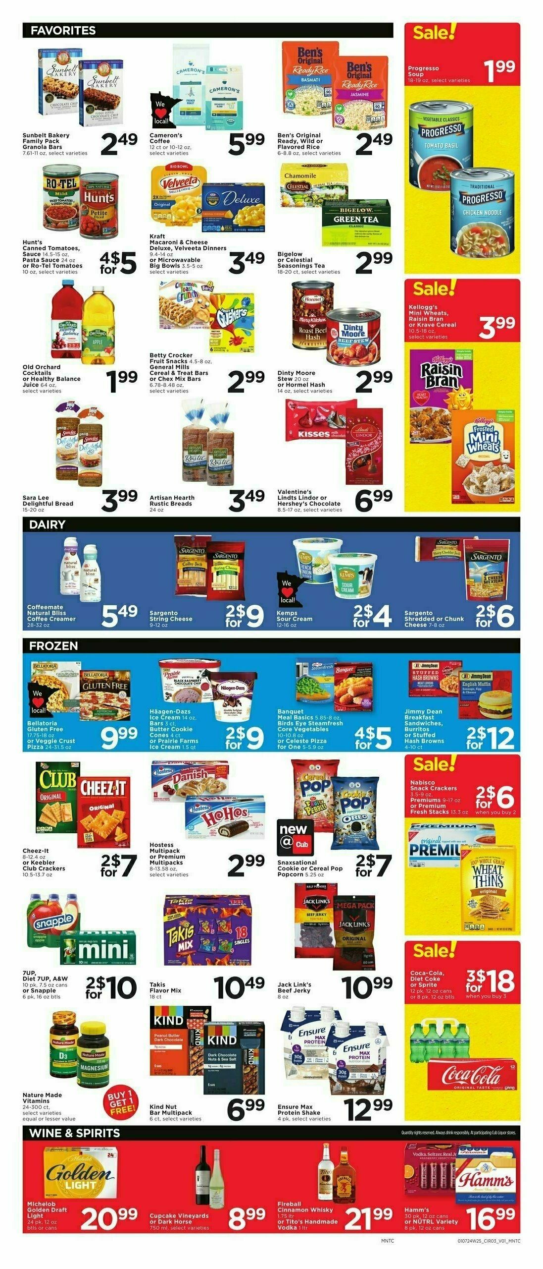 Cub Foods Weekly Ad from January 14