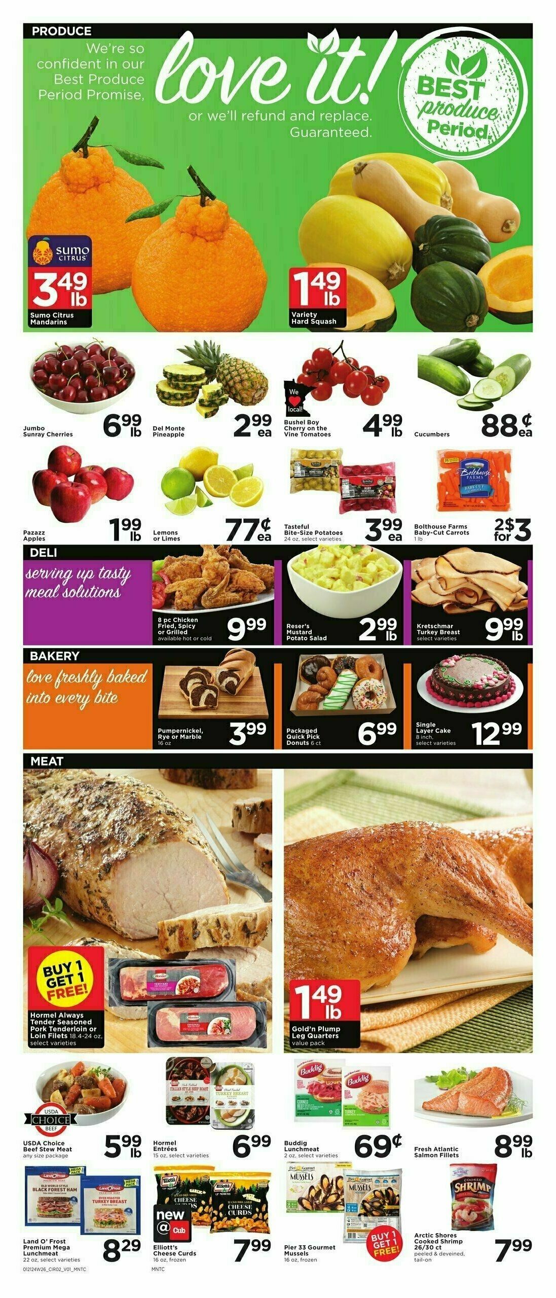 Cub Foods Weekly Ad from January 21