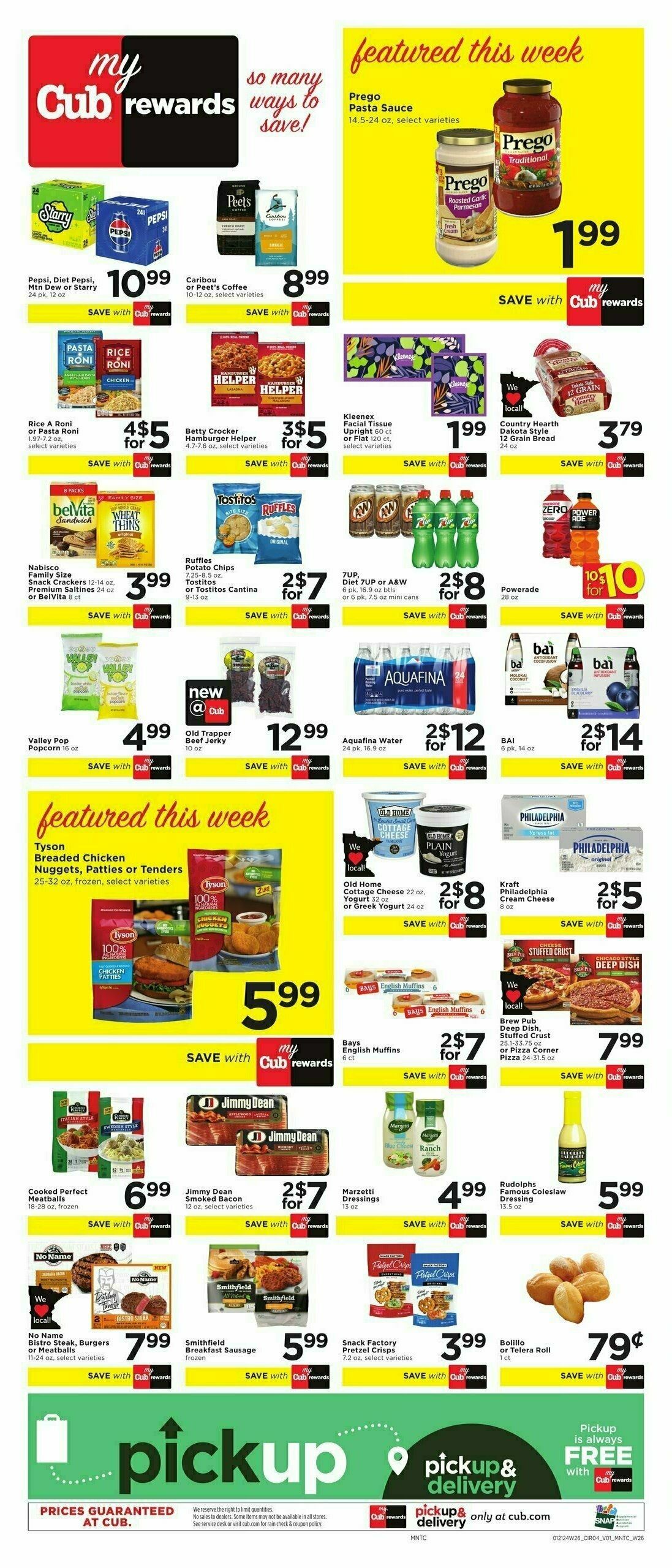 Cub Foods Weekly Ad from January 21